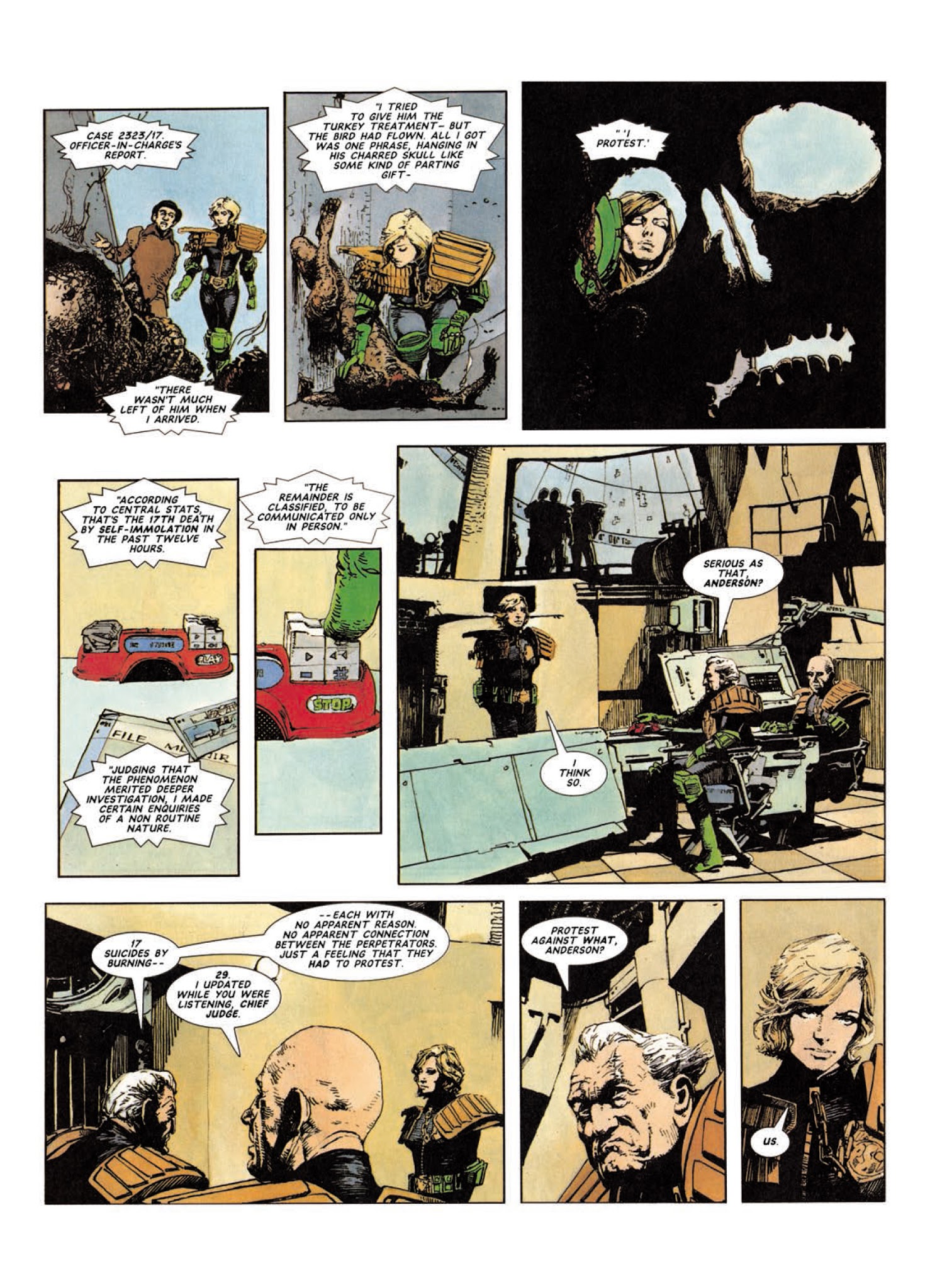 Read online Judge Anderson: The Psi Files comic -  Issue # TPB 3 - 115