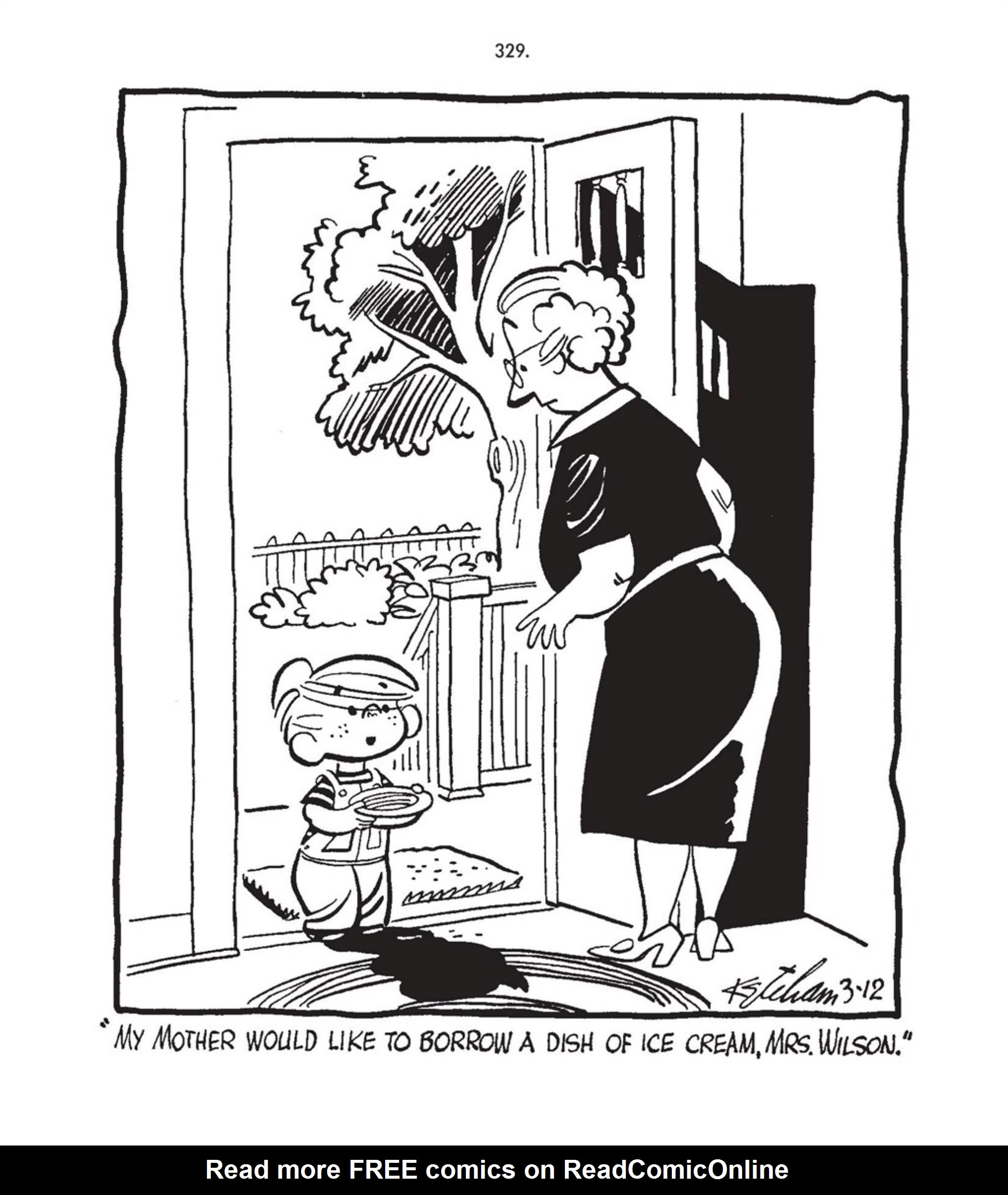 Read online Hank Ketcham's Complete Dennis the Menace comic -  Issue # TPB 1 (Part 4) - 55