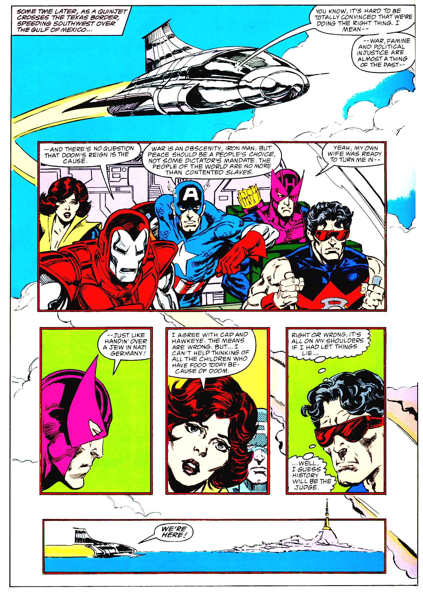 Read online Marvel Graphic Novel comic -  Issue #27 - Avengers - Emperor Doom - 51