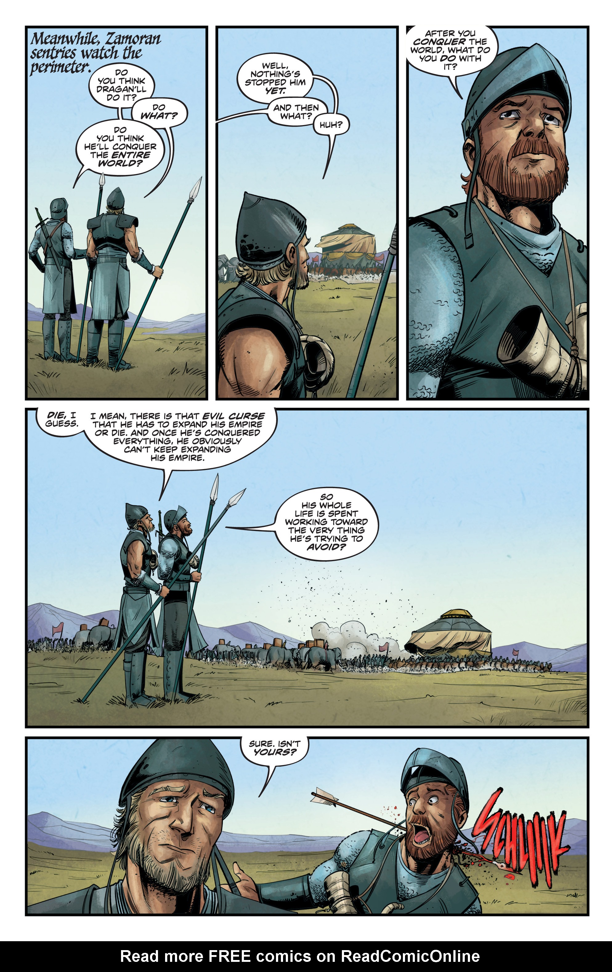 Read online Red Sonja (2019) comic -  Issue #7 - 14