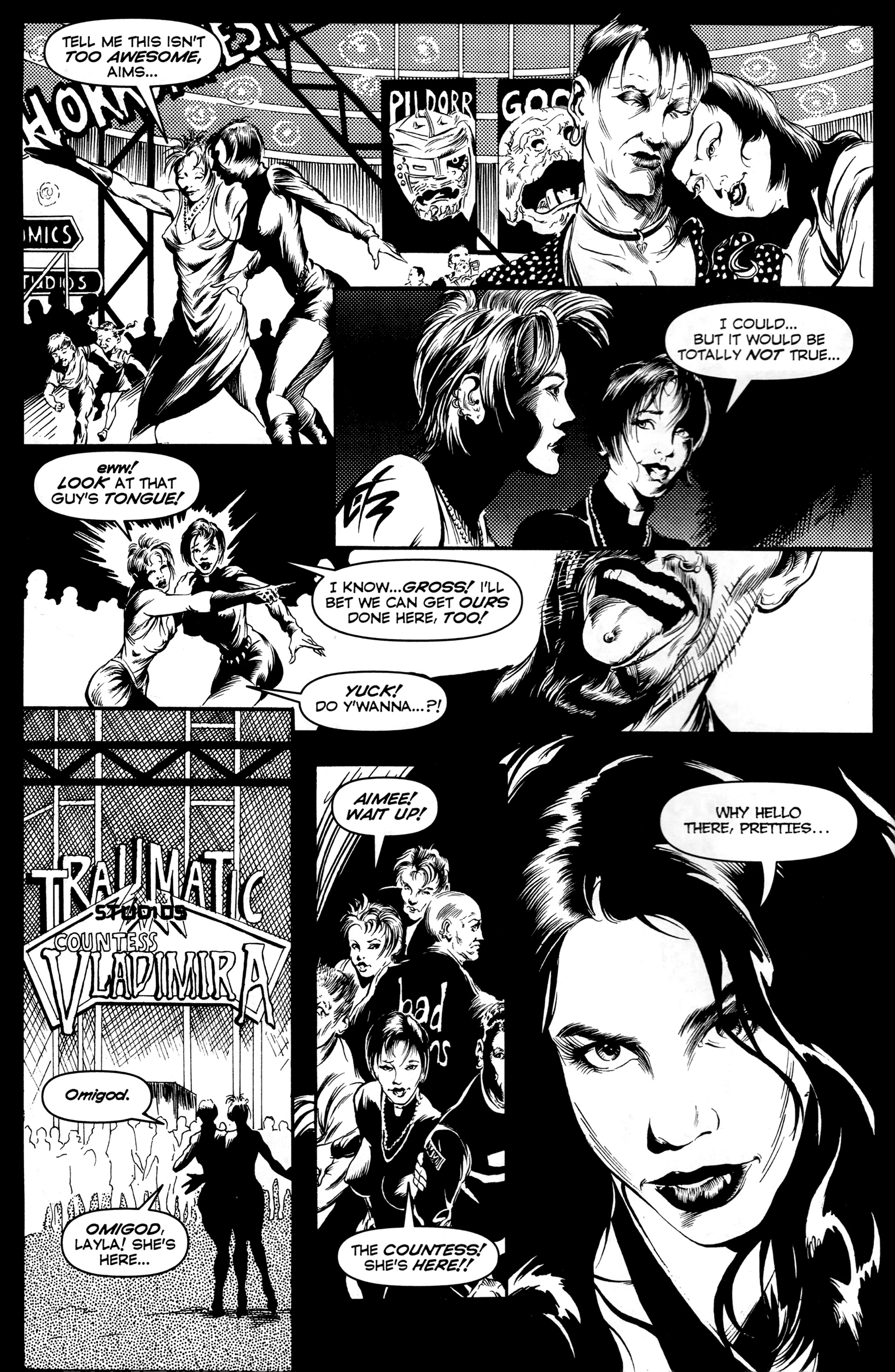 Read online Countess Vladimira:  Blood Relations comic -  Issue #1 - 4