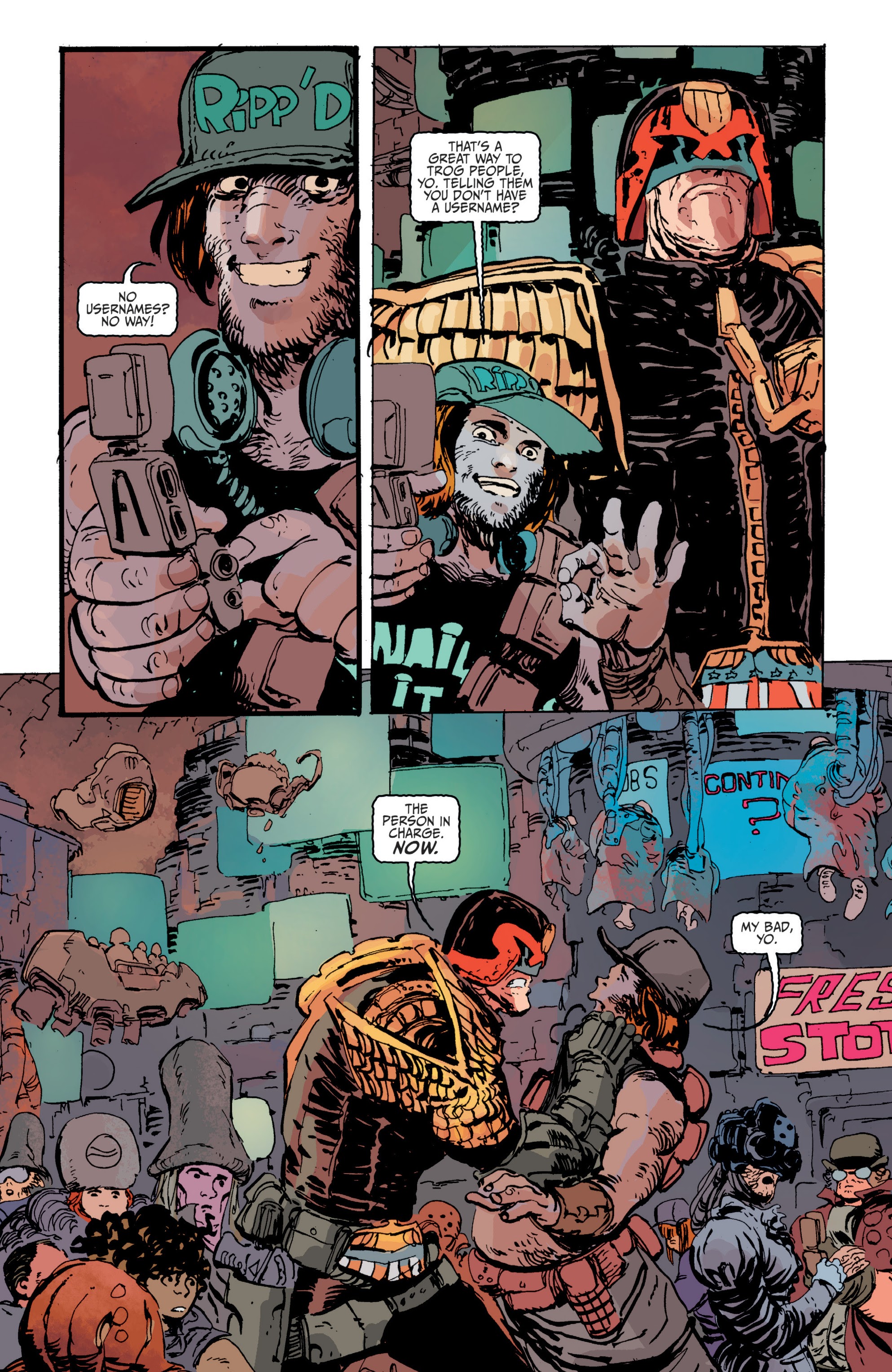 Read online Judge Dredd: Mega-City Zero comic -  Issue # TPB 1 - 28