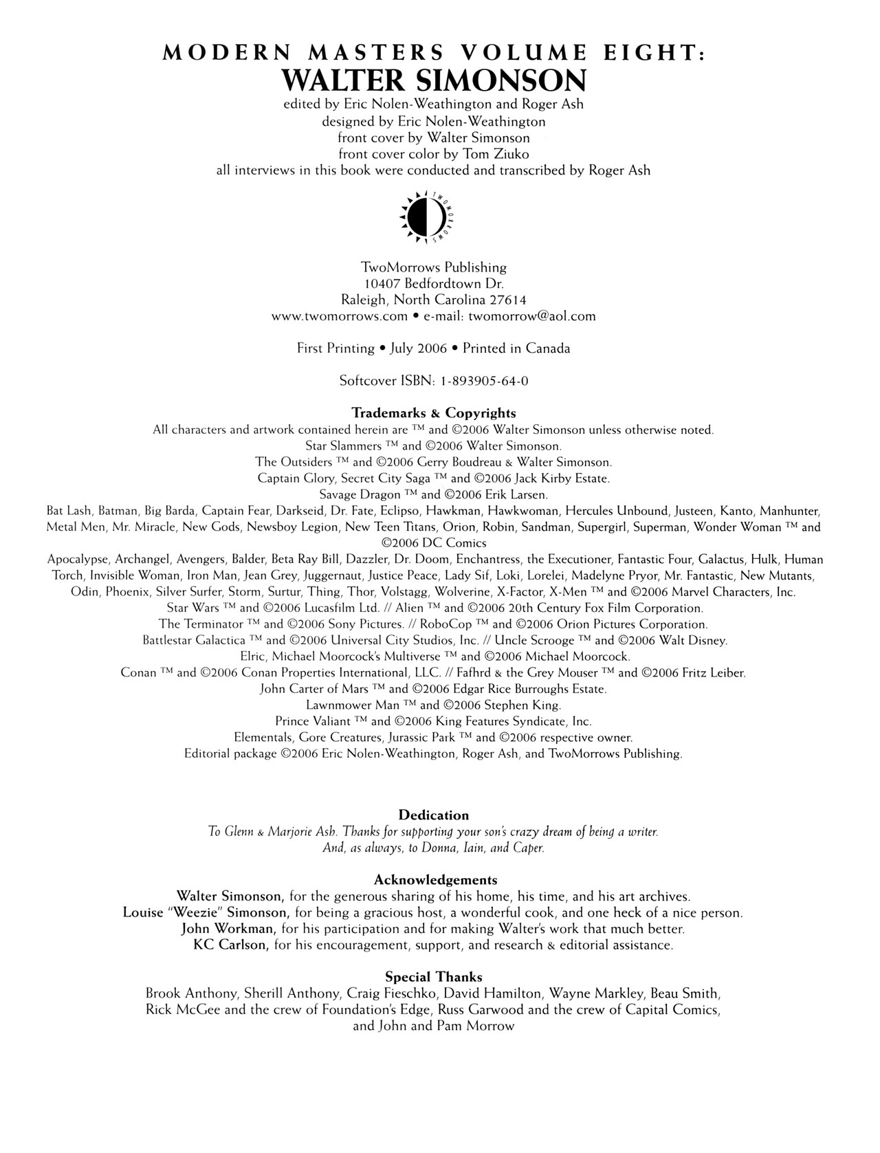 Read online Modern Masters comic -  Issue #8 - 3