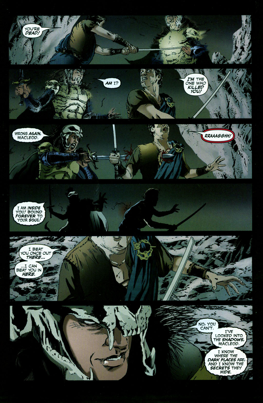 Read online Highlander comic -  Issue #9 - 12