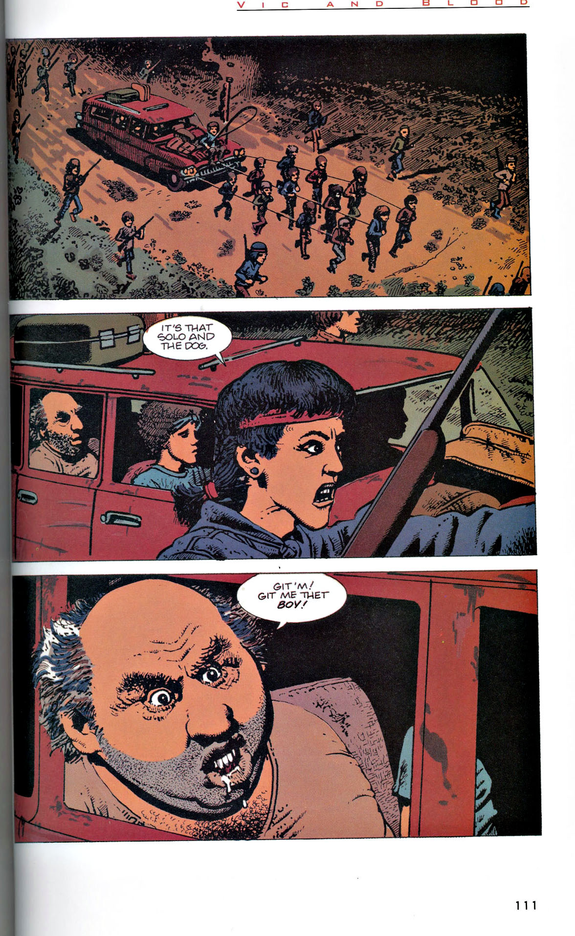 Read online Vic and Blood comic -  Issue # TPB - 112