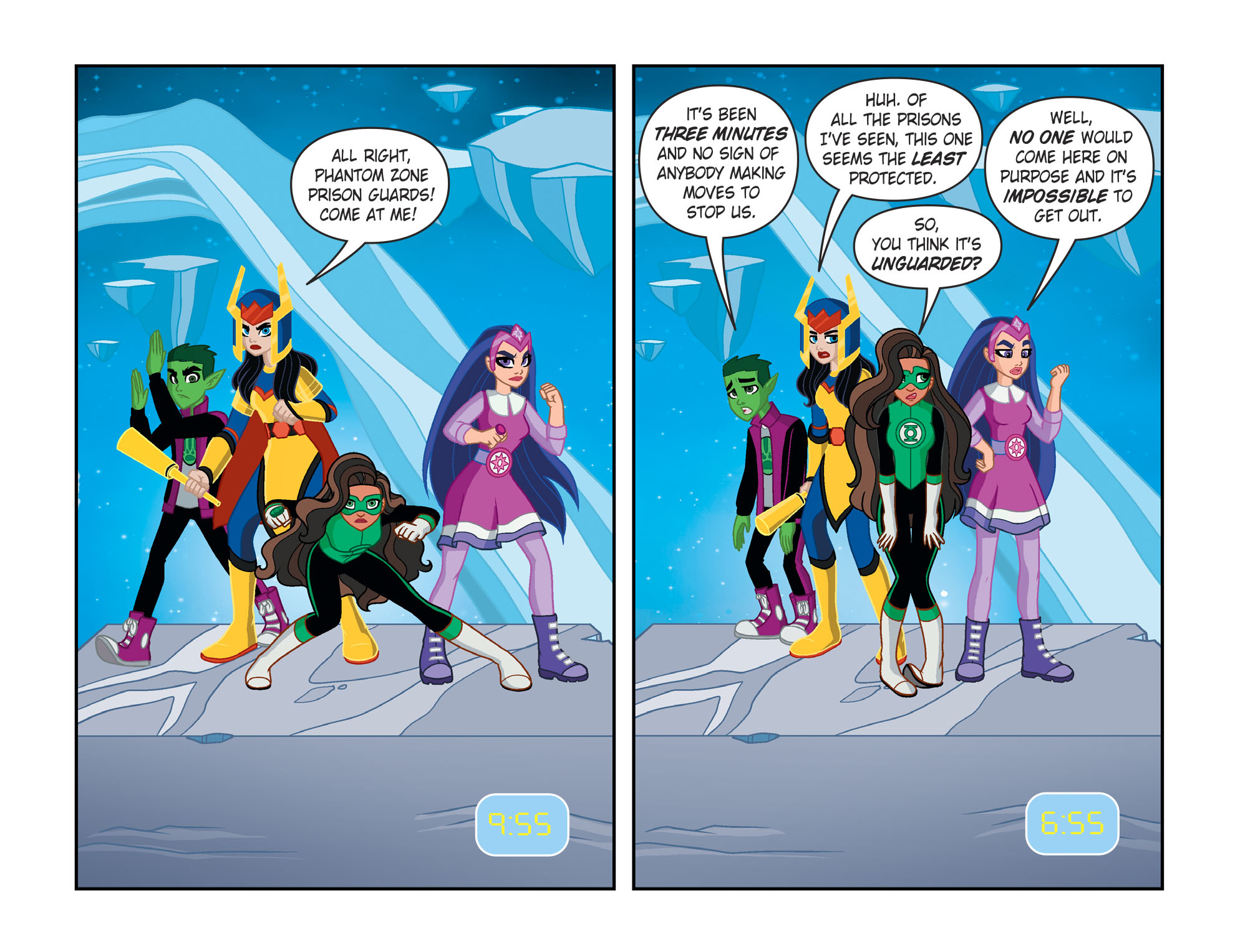 Read online DC Super Hero Girls: Spaced Out comic -  Issue #7 - 11
