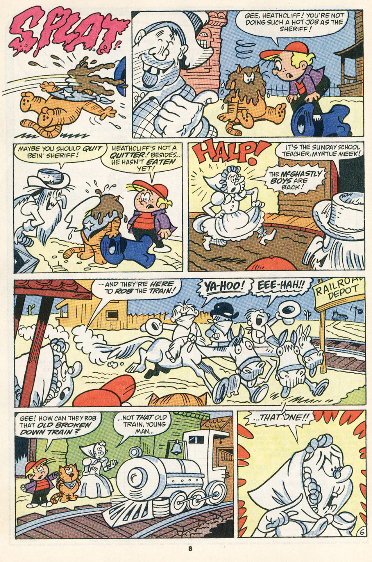 Read online Heathcliff comic -  Issue #40 - 10