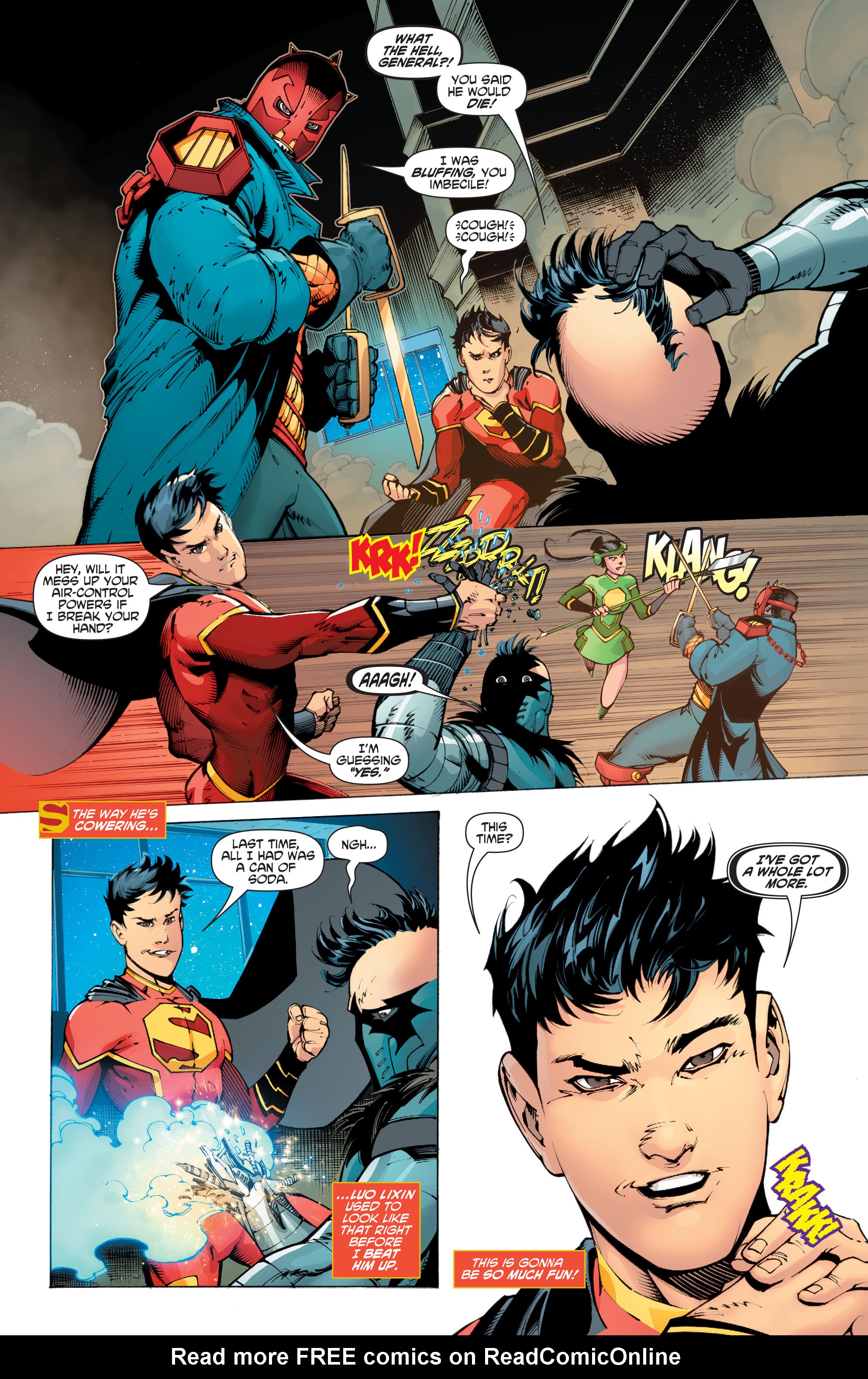 Read online New Super-Man comic -  Issue #4 - 6