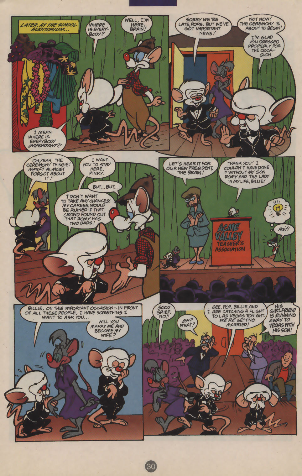 Read online Pinky and The Brain comic -  Issue #21 - 23
