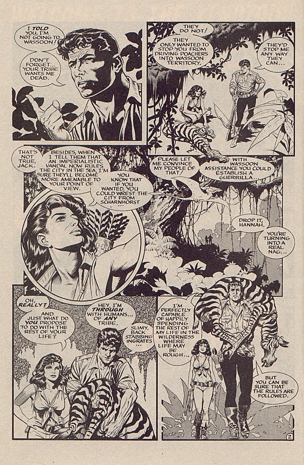 Read online Xenozoic Tales comic -  Issue #11 - 5