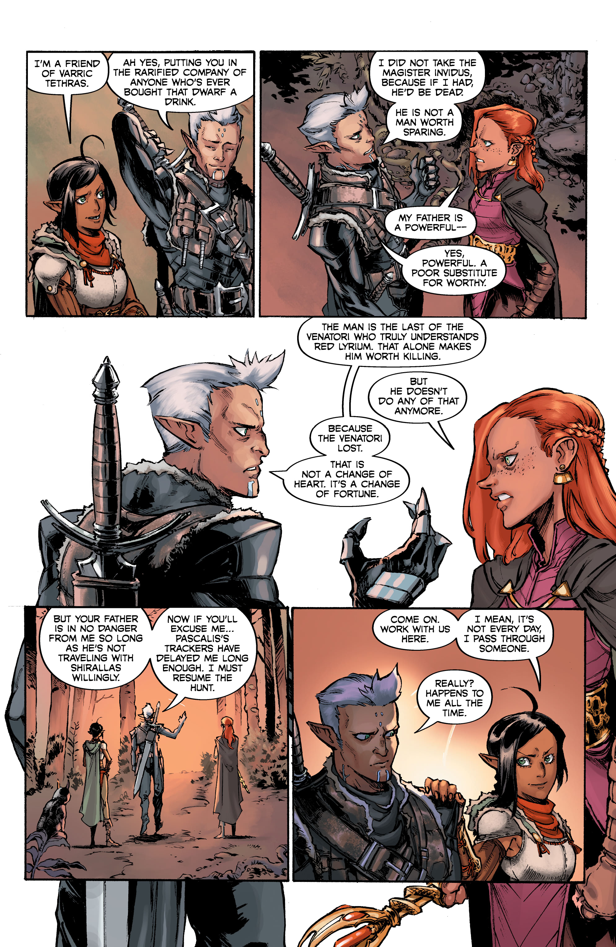 Read online Dragon Age: Blue Wraith comic -  Issue #2 - 10