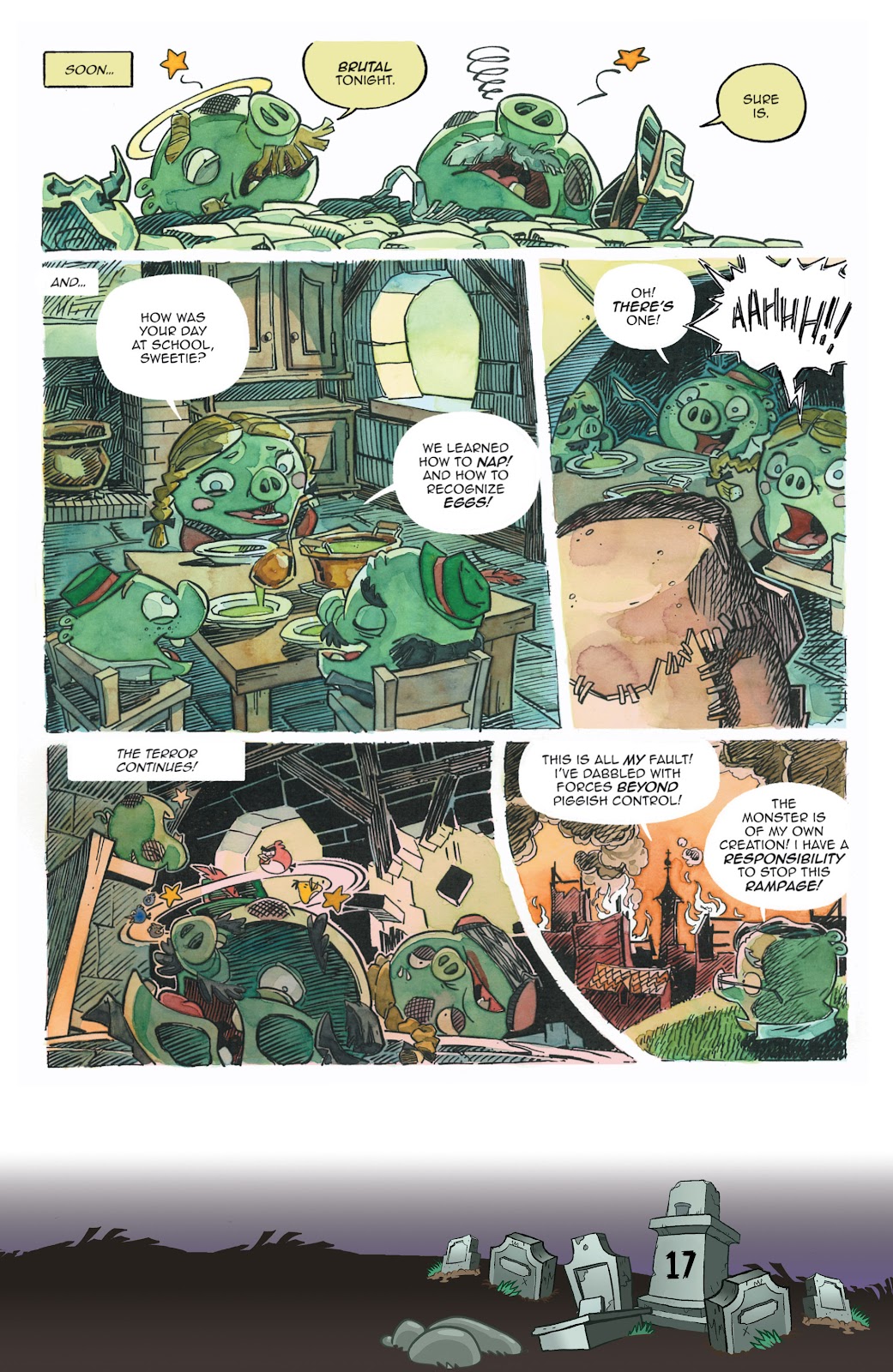 Angry Birds Comics (2016) issue 10 - Page 19