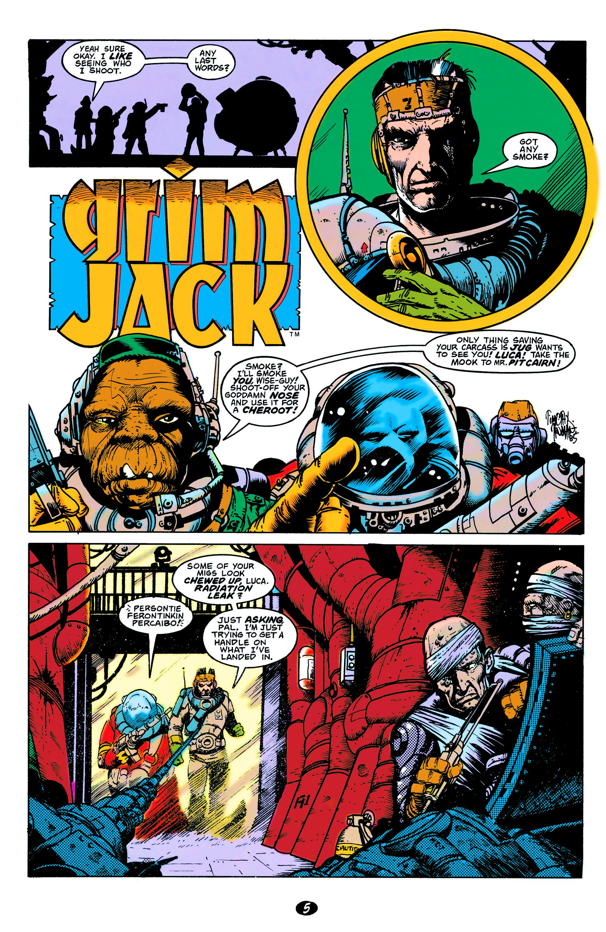 Read online Grimjack comic -  Issue # _TPB 2 - 6