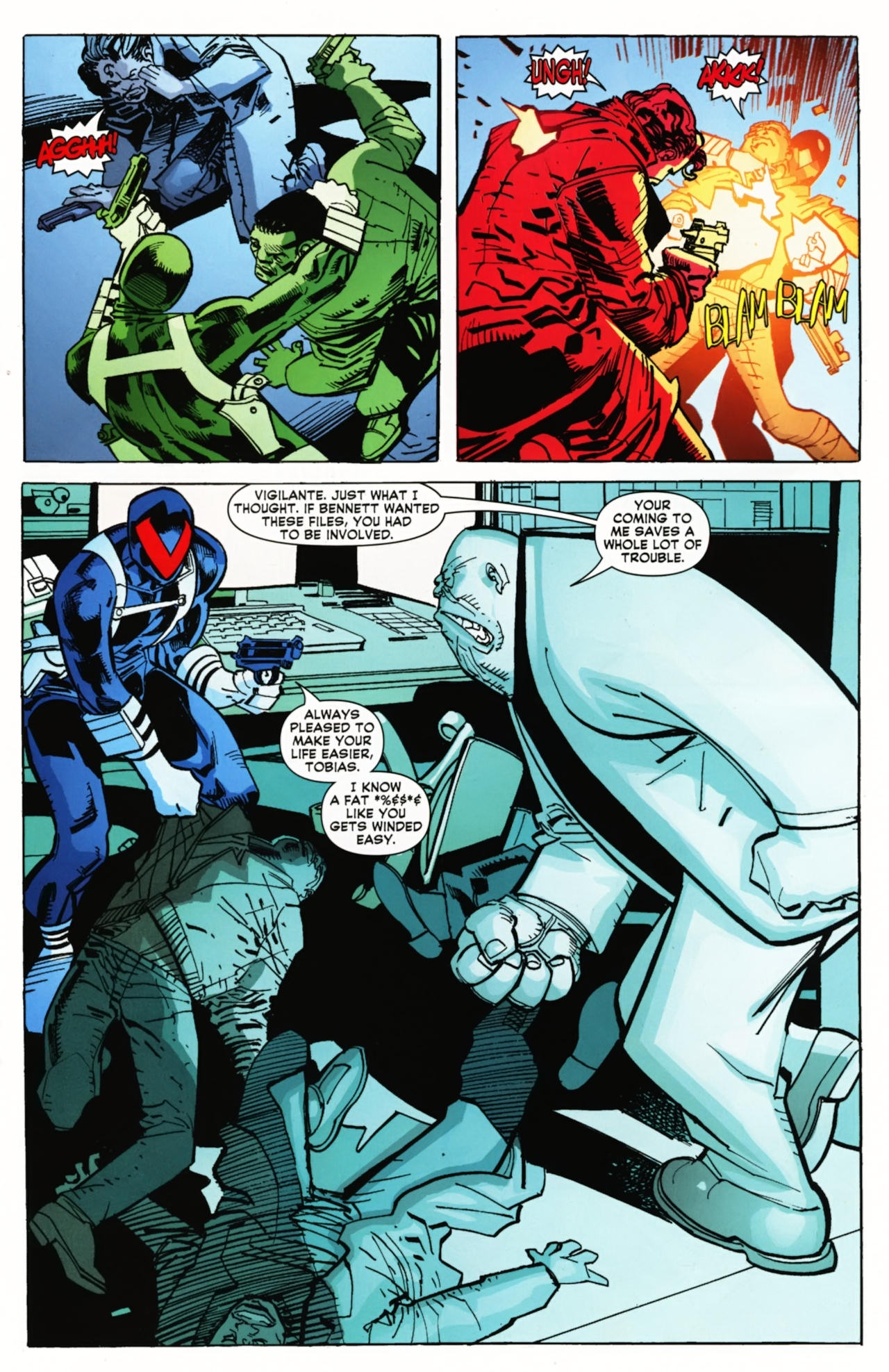 Read online Vigilante (2009) comic -  Issue #9 - 19