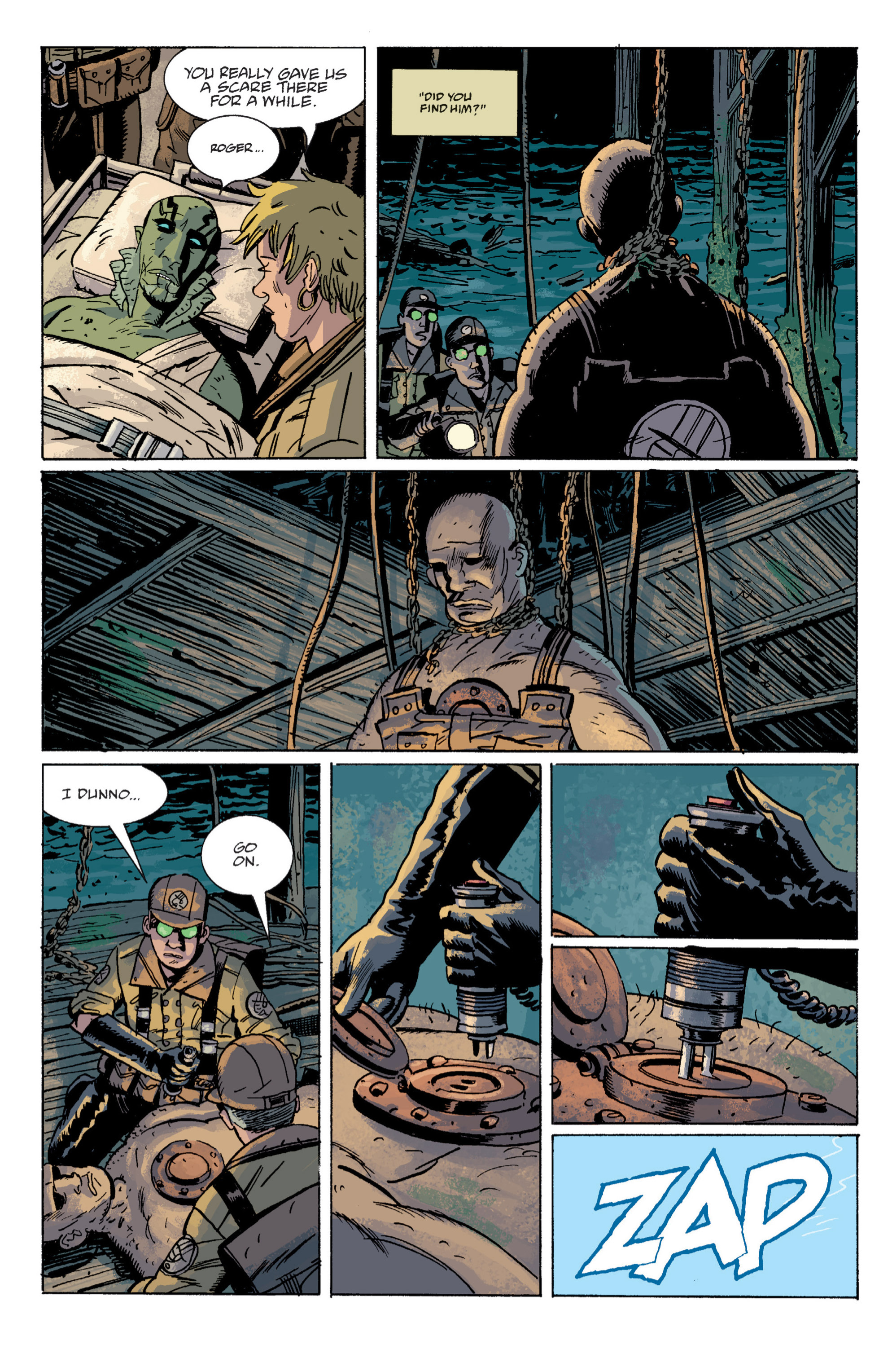 Read online B.P.R.D. (2003) comic -  Issue # TPB 3 - 134
