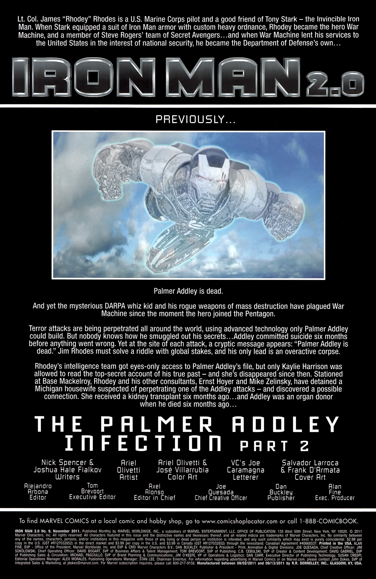 Read online Iron Man 2.0 comic -  Issue #9 - 2