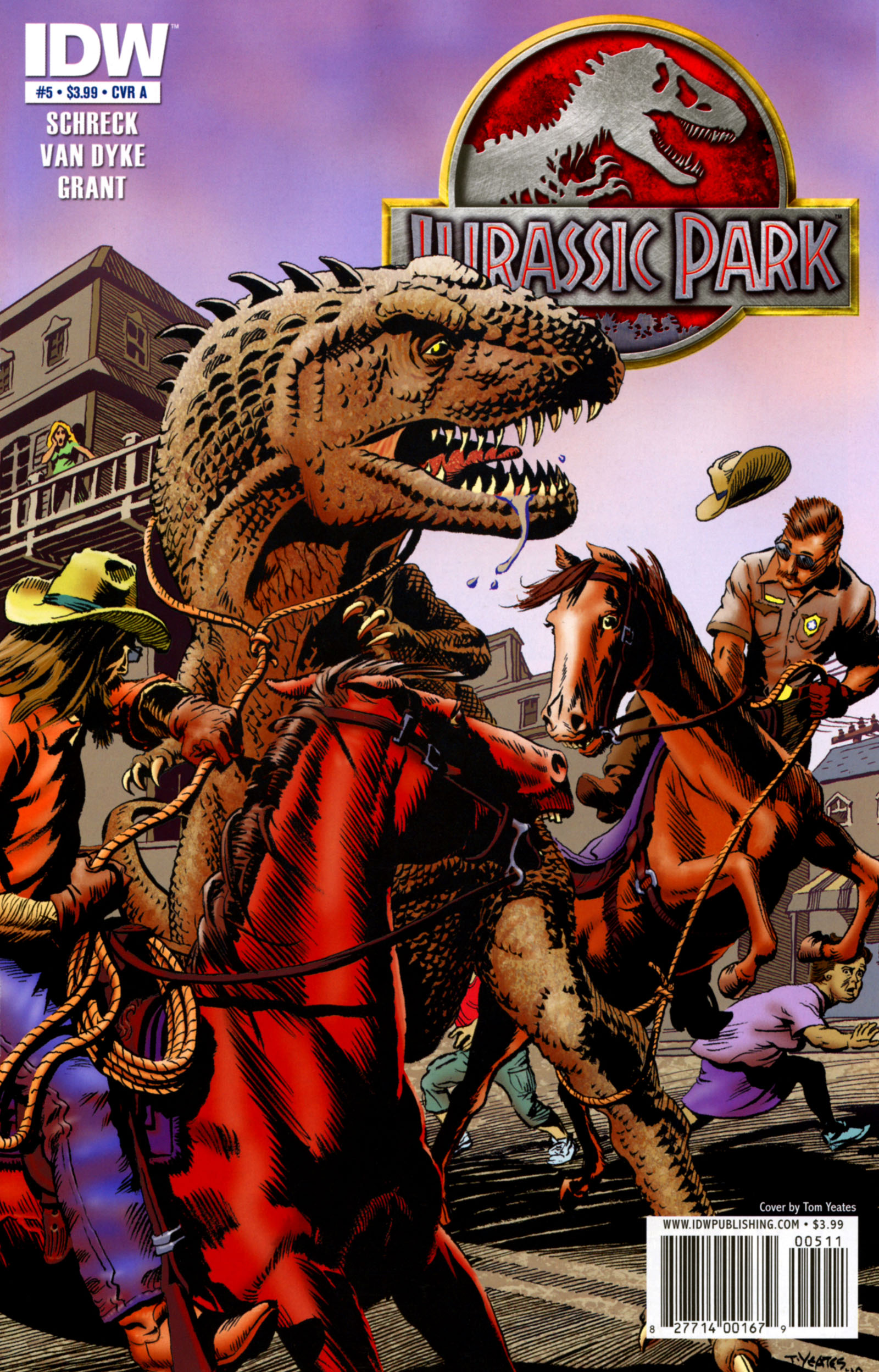 Read online Jurassic Park (2010) comic -  Issue #5 - 1