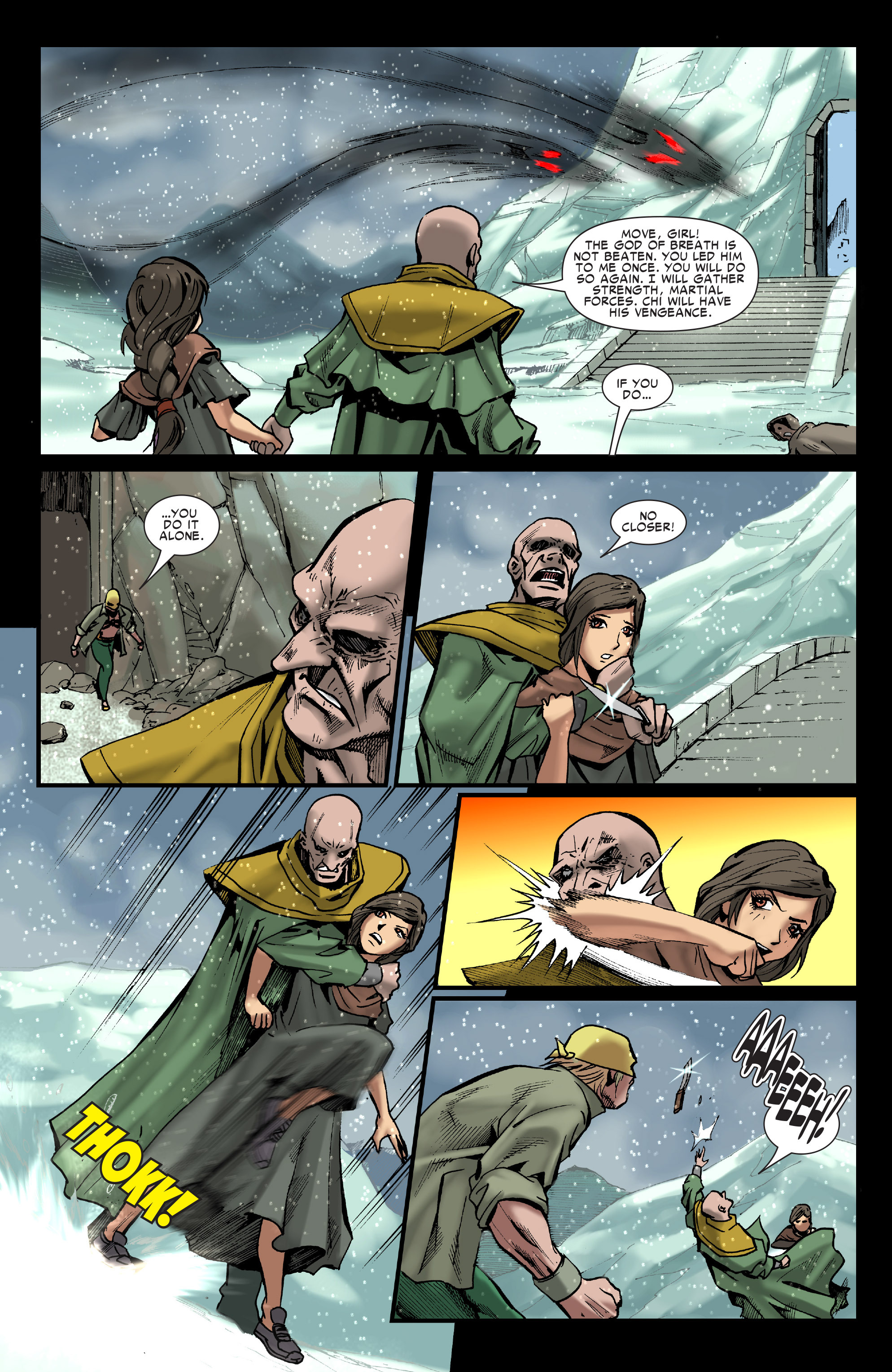 Read online Iron Fist (2004) comic -  Issue #6 - 22