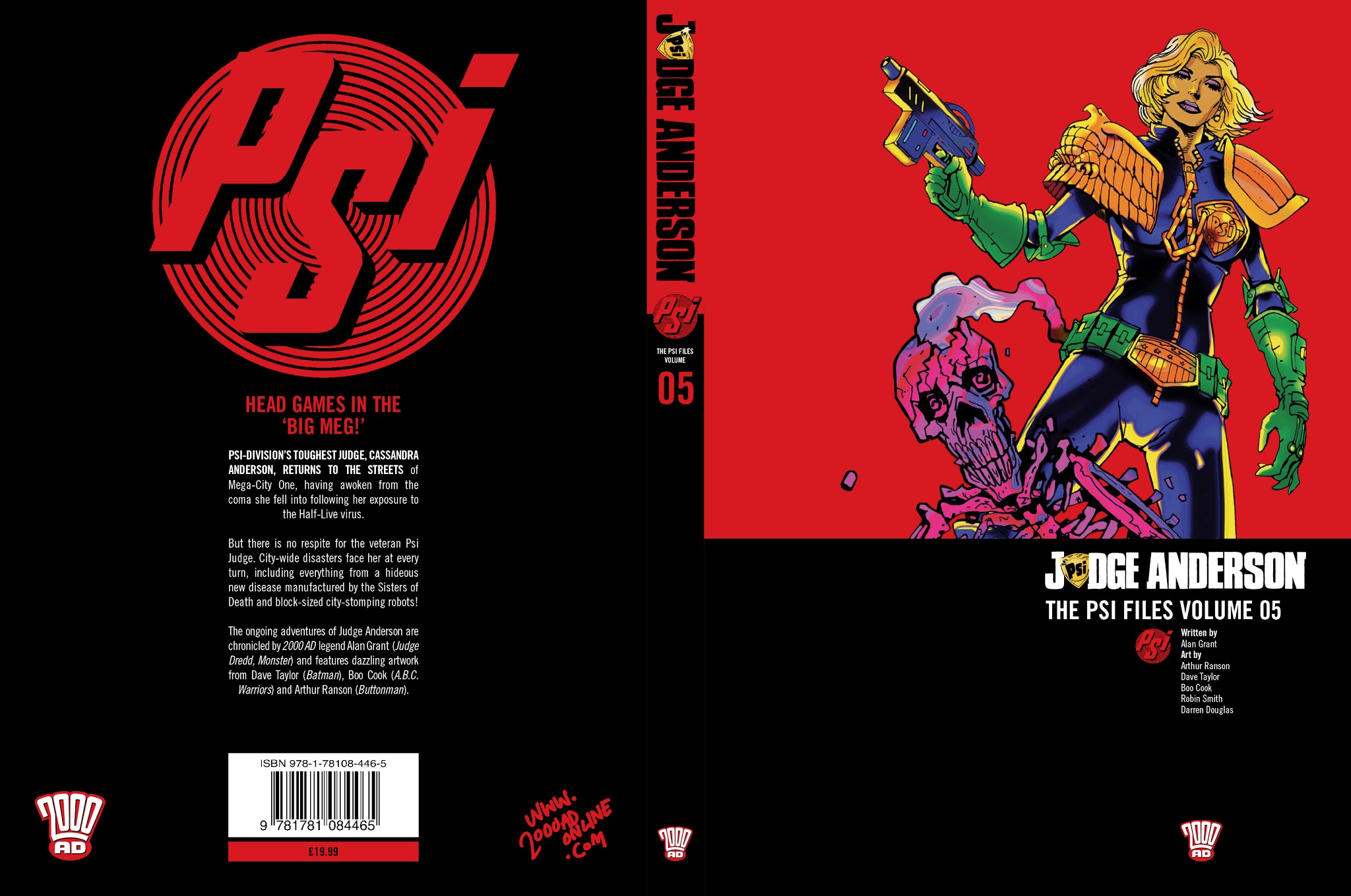 Read online Judge Anderson: The Psi Files comic -  Issue # TPB 5 - 1