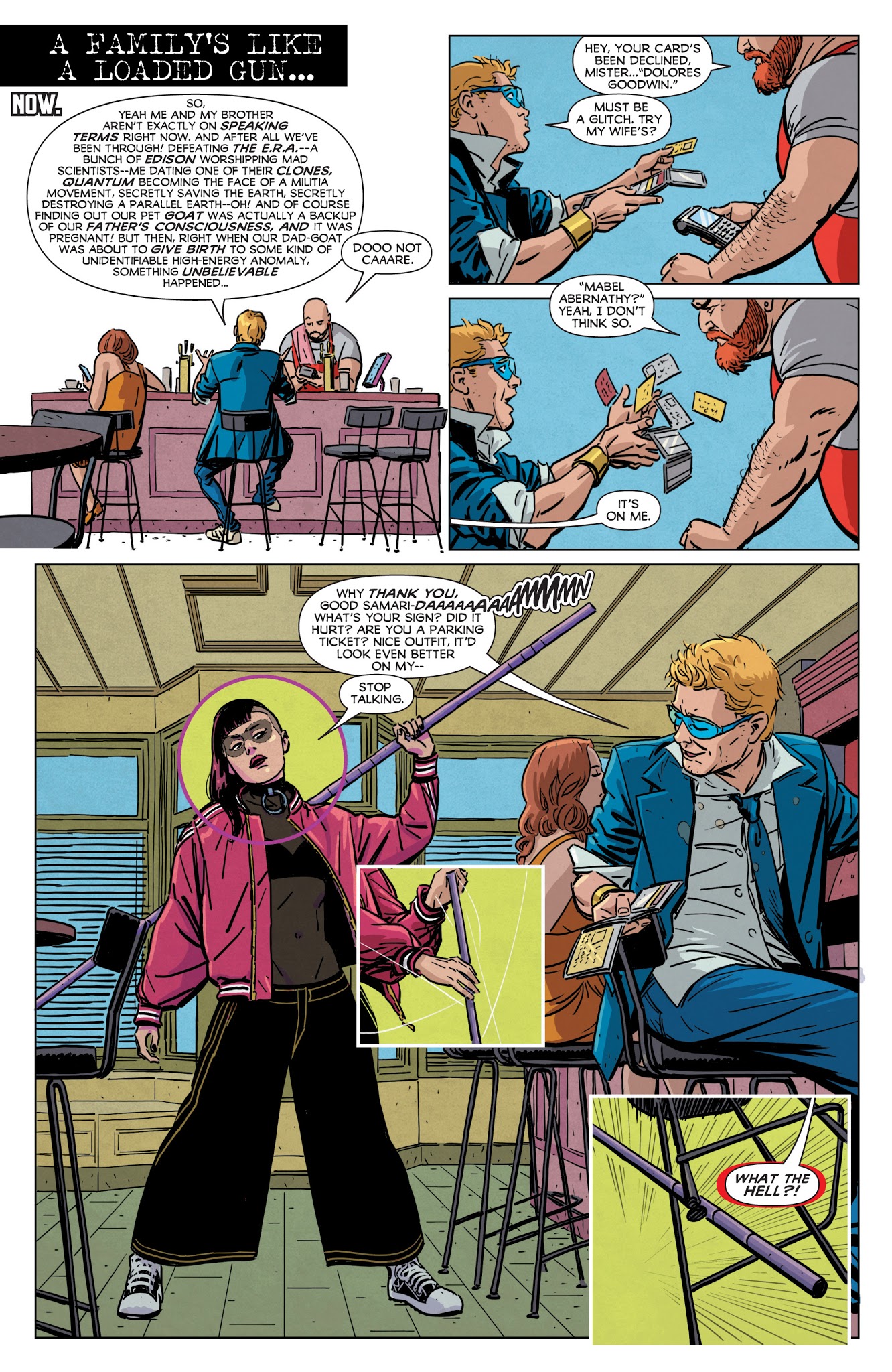 Read online Quantum and Woody! (2017) comic -  Issue #1 - 23
