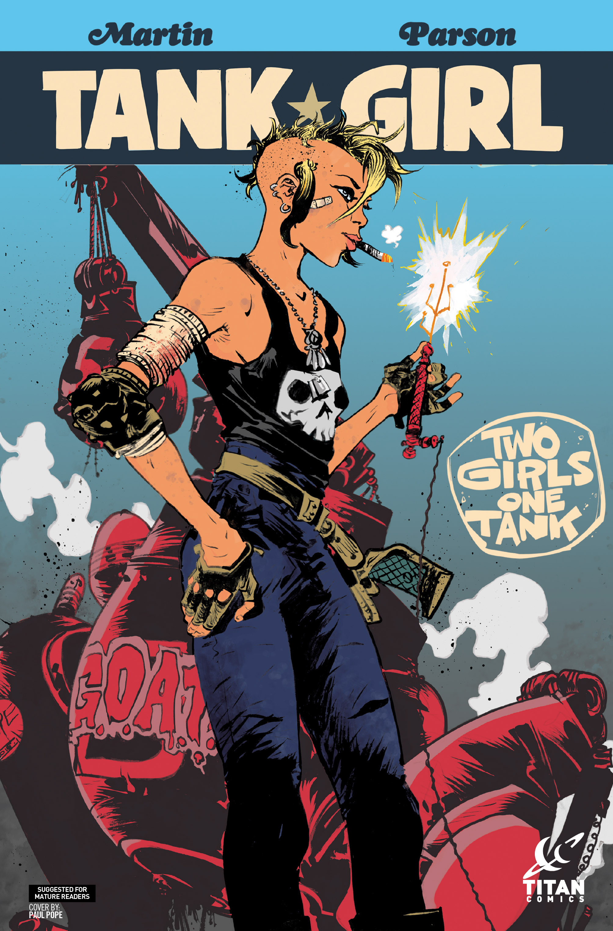 Read online Tank Girl: Two Girls, One Tank comic -  Issue #3 - 1