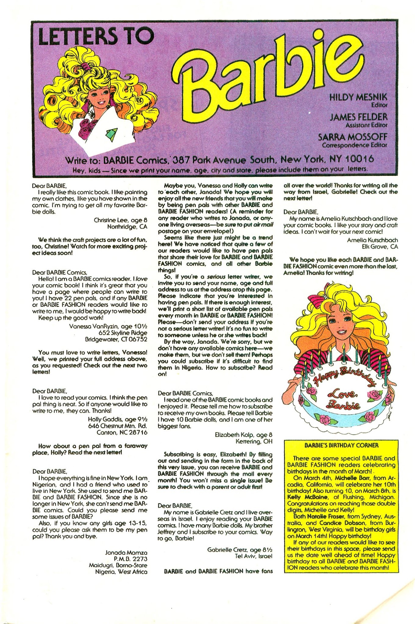 Read online Barbie comic -  Issue #29 - 33