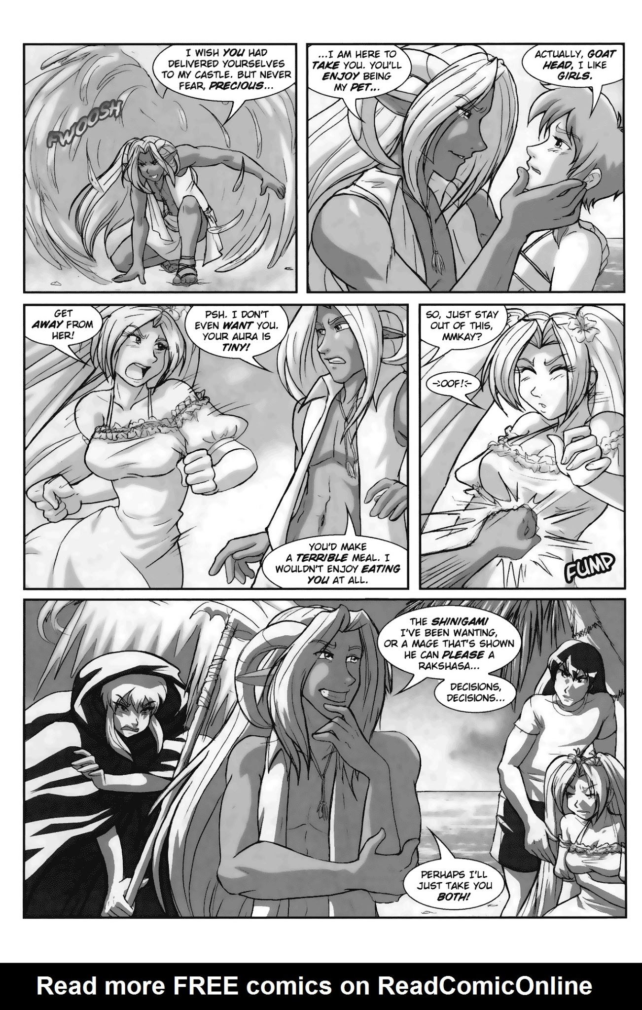 Read online Gold Digger/Ninja High School: Maidens of Twilight comic -  Issue #4 - 11