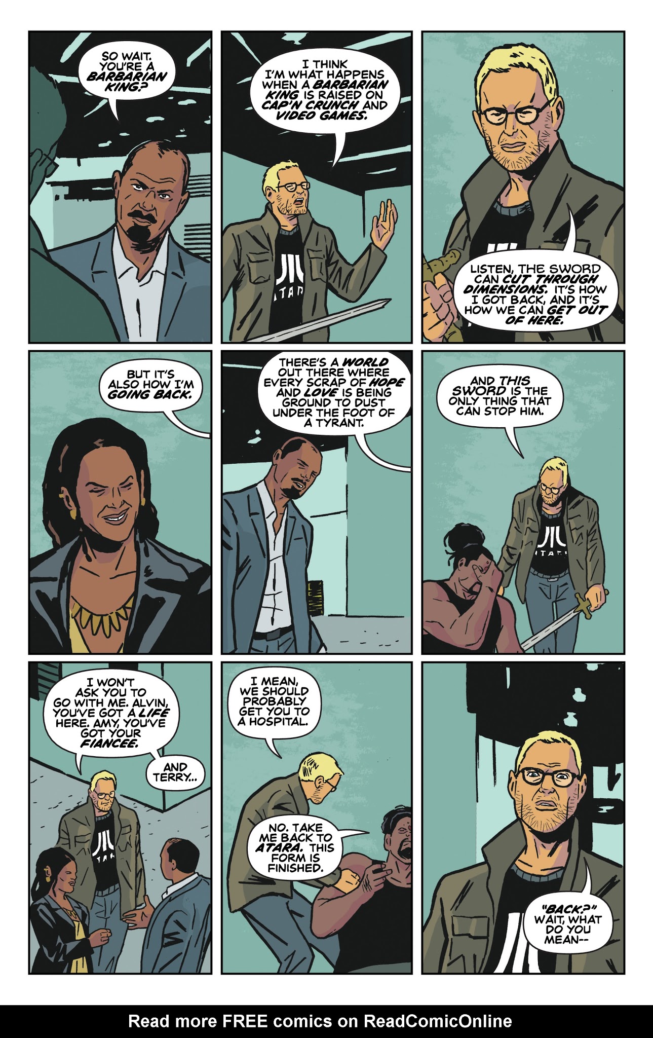 Read online Swordquest comic -  Issue #5 - 18