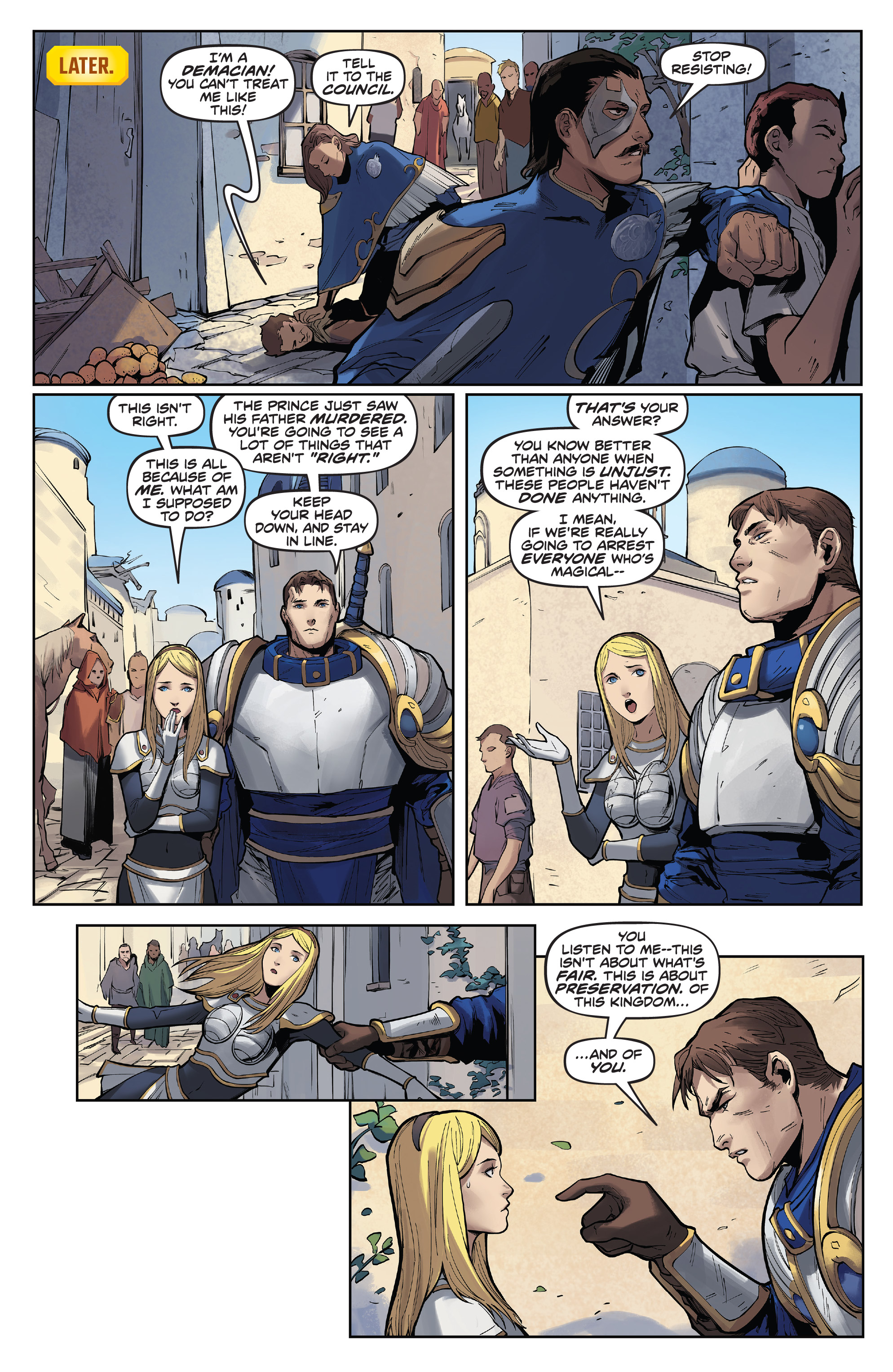 Read online League of Legends: Lux comic -  Issue #5 - 8