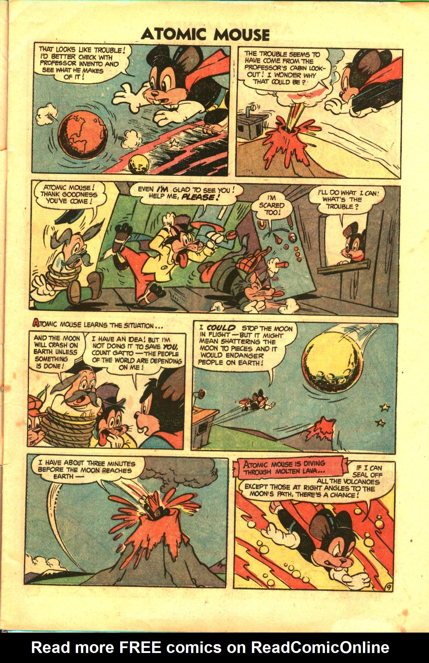 Read online Atomic Mouse comic -  Issue #8 - 11