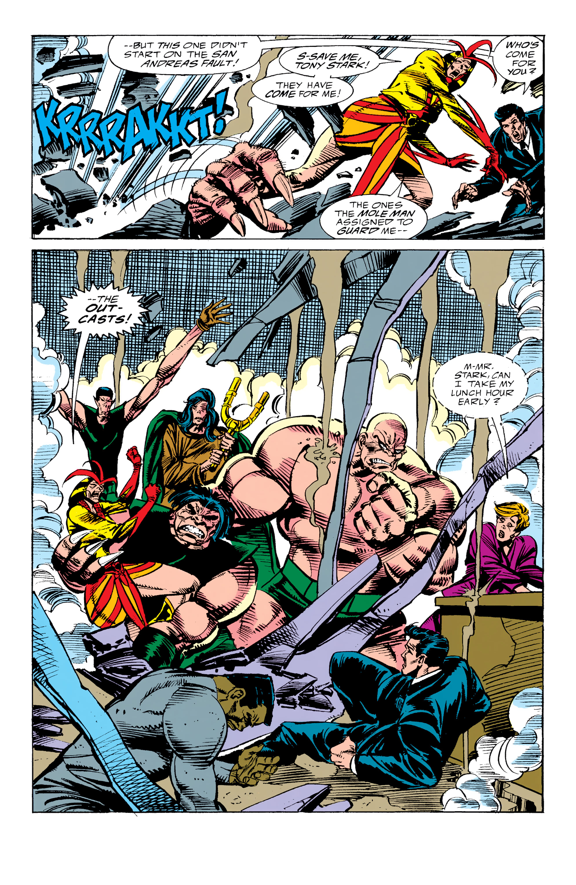 Read online Avengers: Subterranean Wars comic -  Issue # TPB - 98