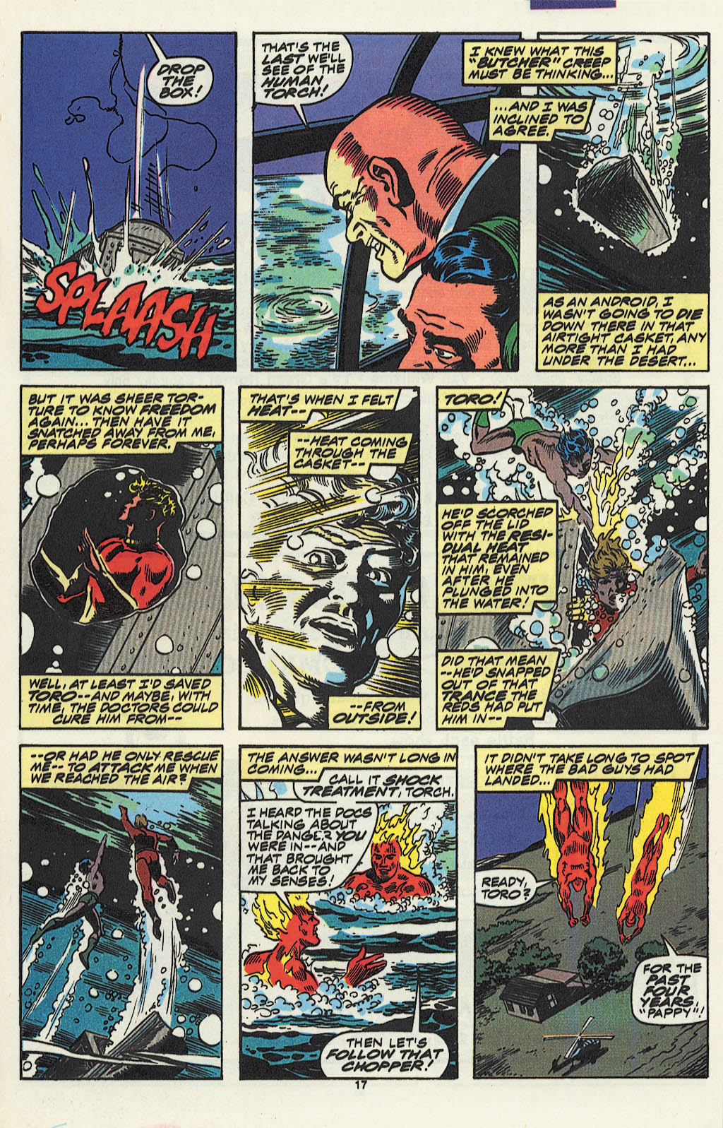 Read online The Saga of the Original Human Torch comic -  Issue #4 - 14