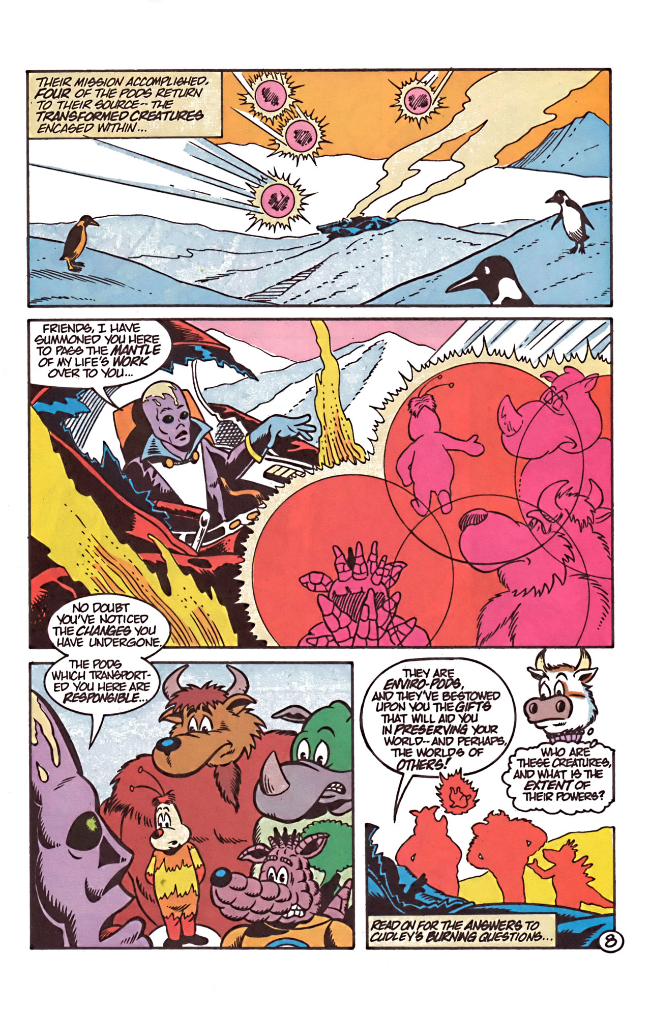Read online Teenage Mutant Ninja Turtles Meet The Conservation Corps comic -  Issue # Full - 10