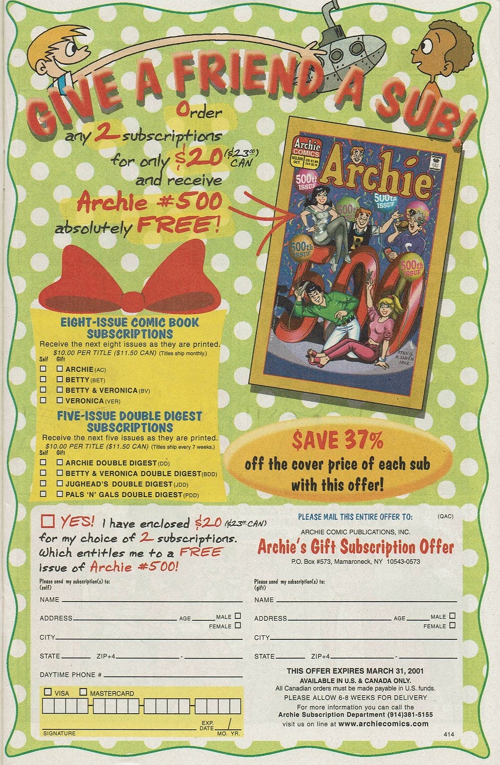 Read online Archie & Friends (1992) comic -  Issue #46 - 9