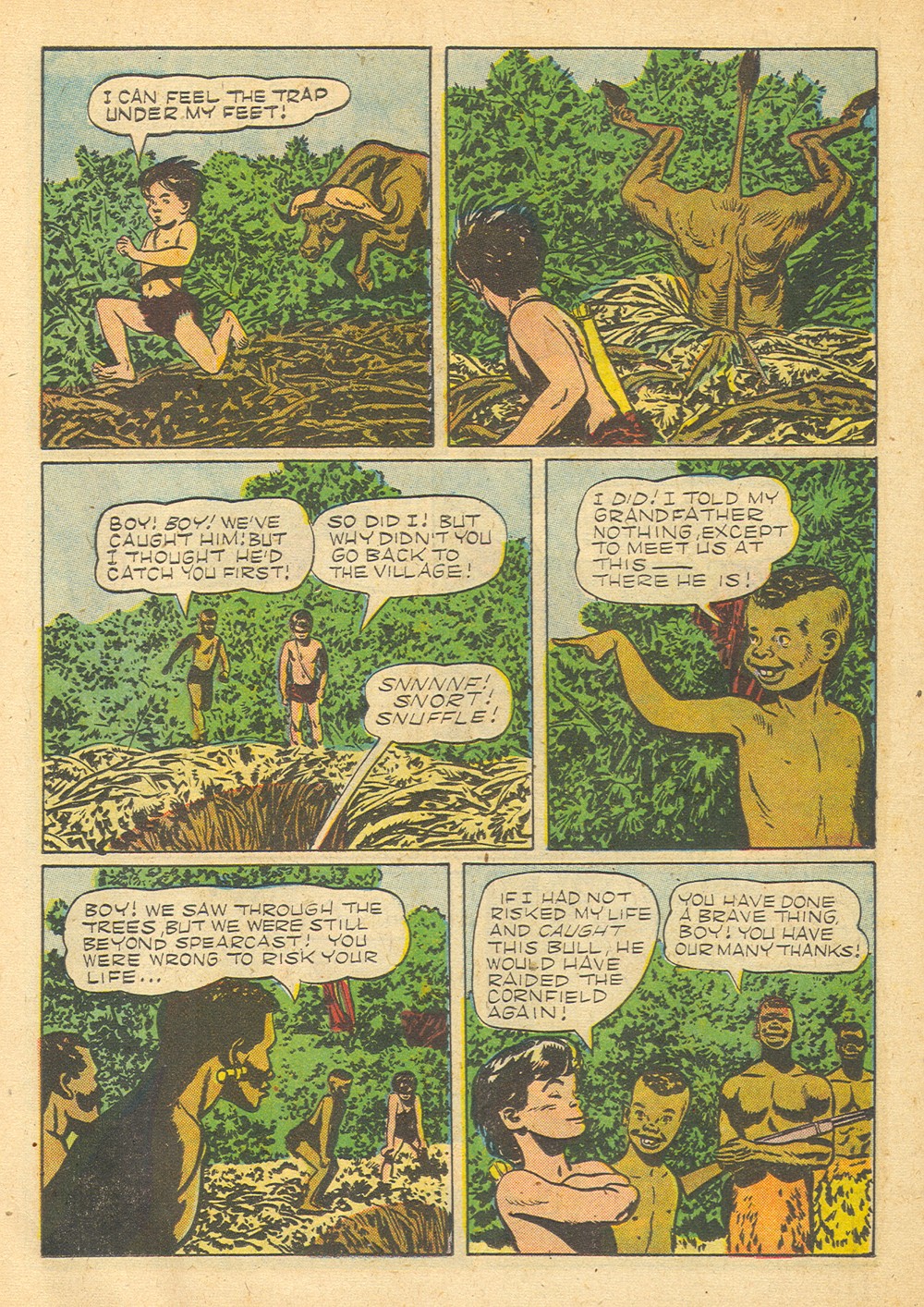 Read online Tarzan (1948) comic -  Issue #45 - 26