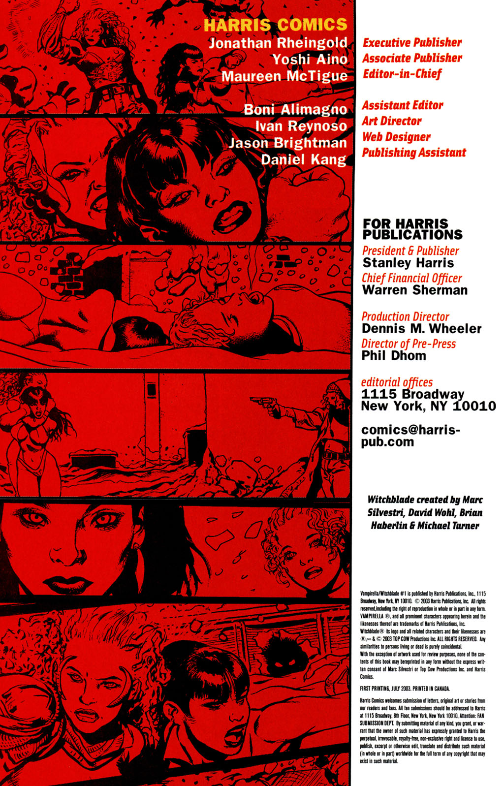 Read online Vampirella/Witchblade comic -  Issue # Full - 28