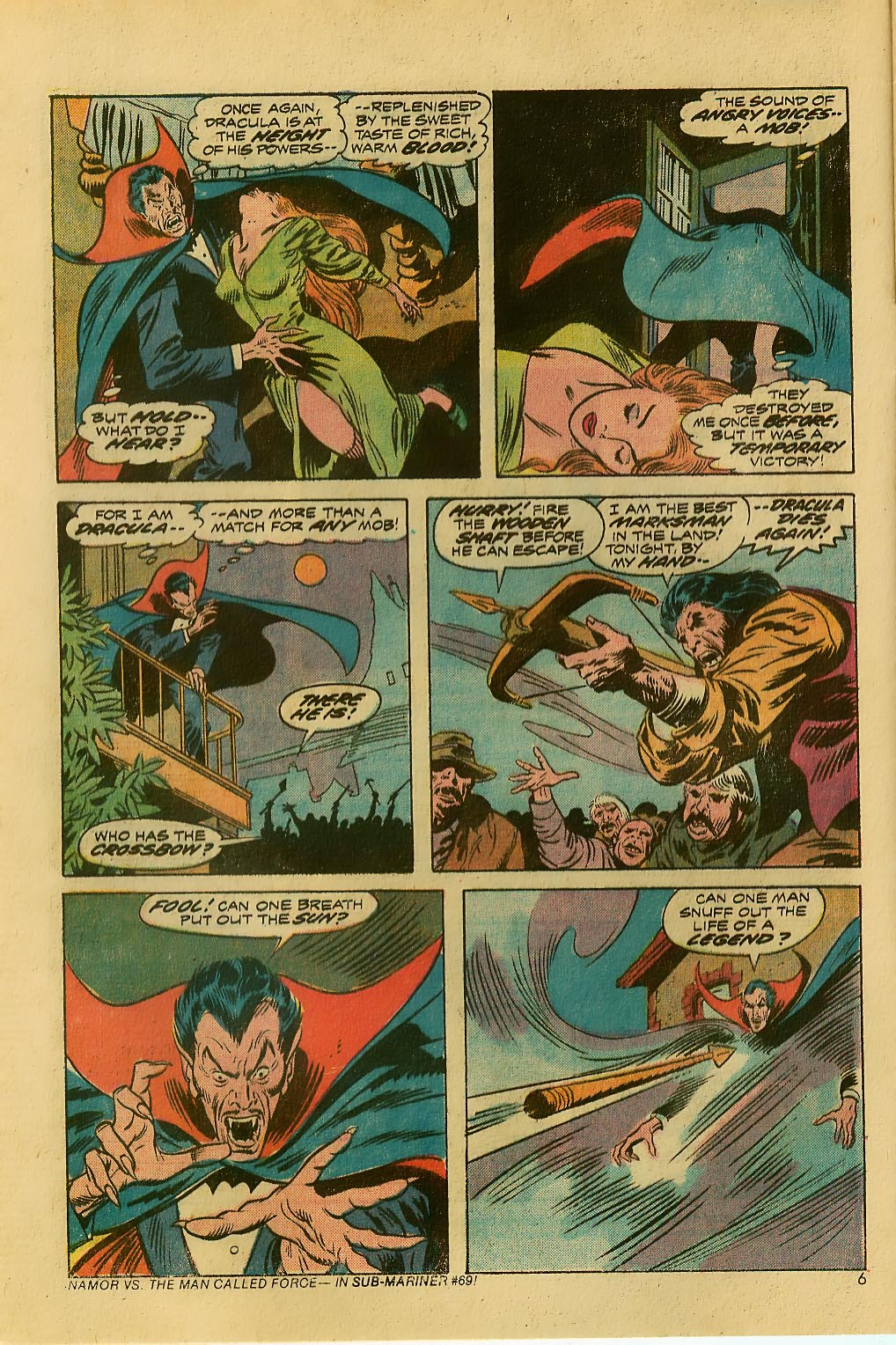 Read online Frankenstein (1973) comic -  Issue #9 - 5