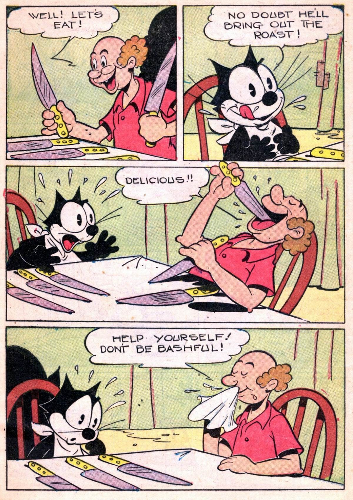 Read online Felix the Cat (1948) comic -  Issue #15 - 9