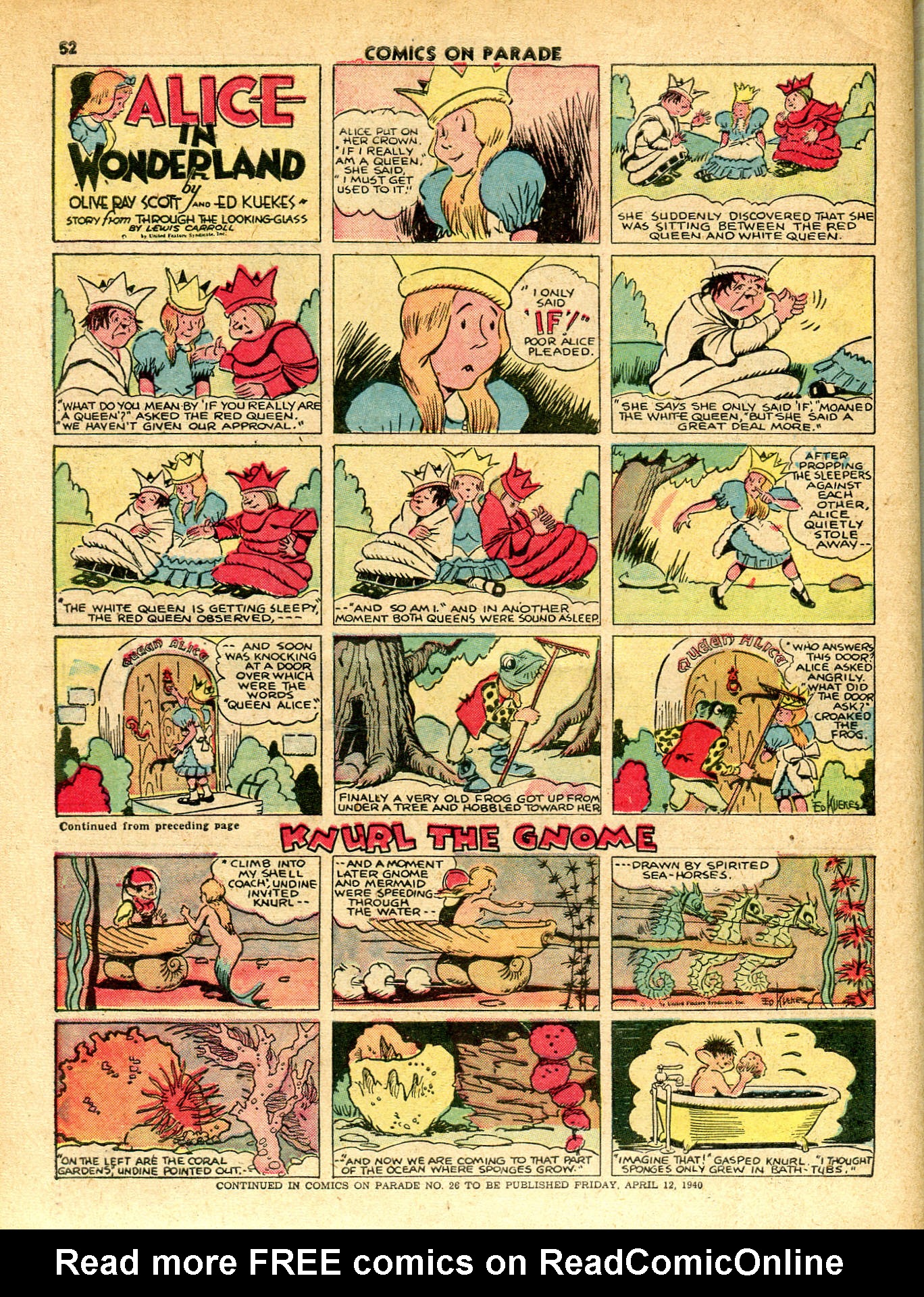 Read online Comics on Parade comic -  Issue #25 - 54