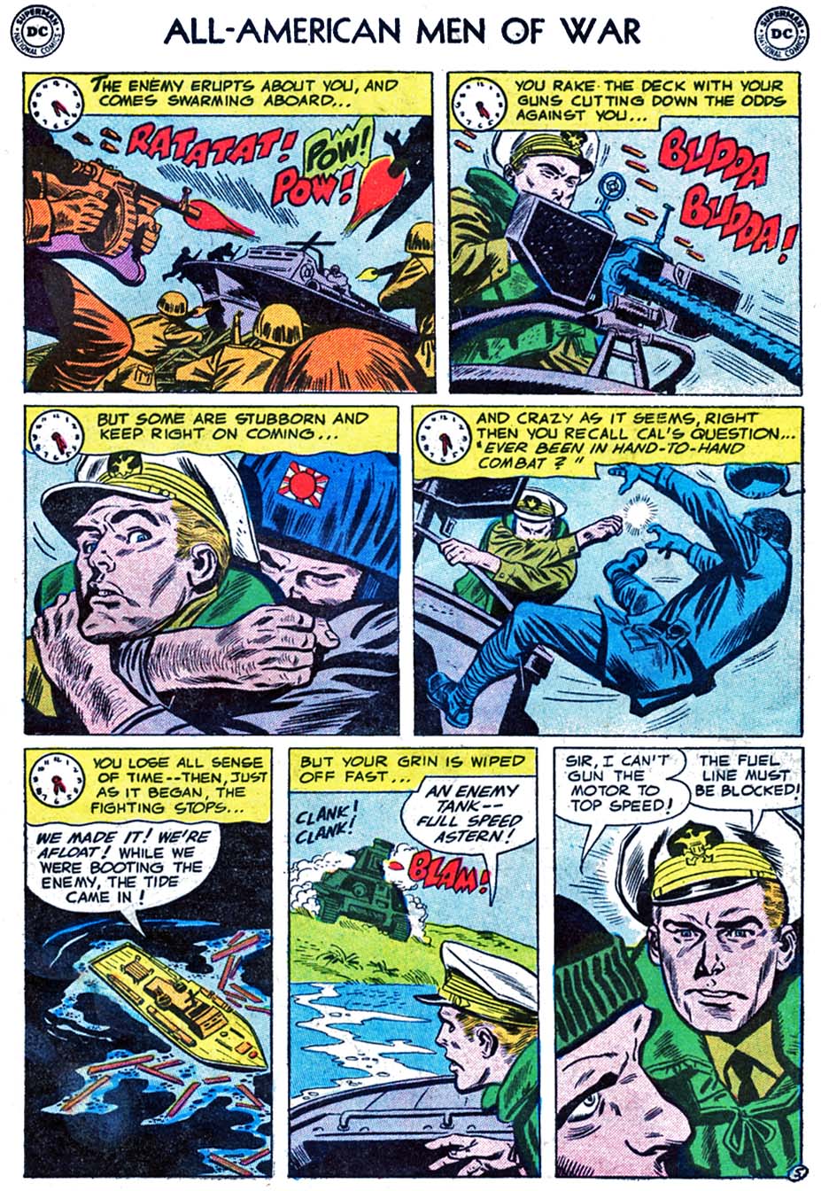 Read online All-American Men of War comic -  Issue #31 - 31