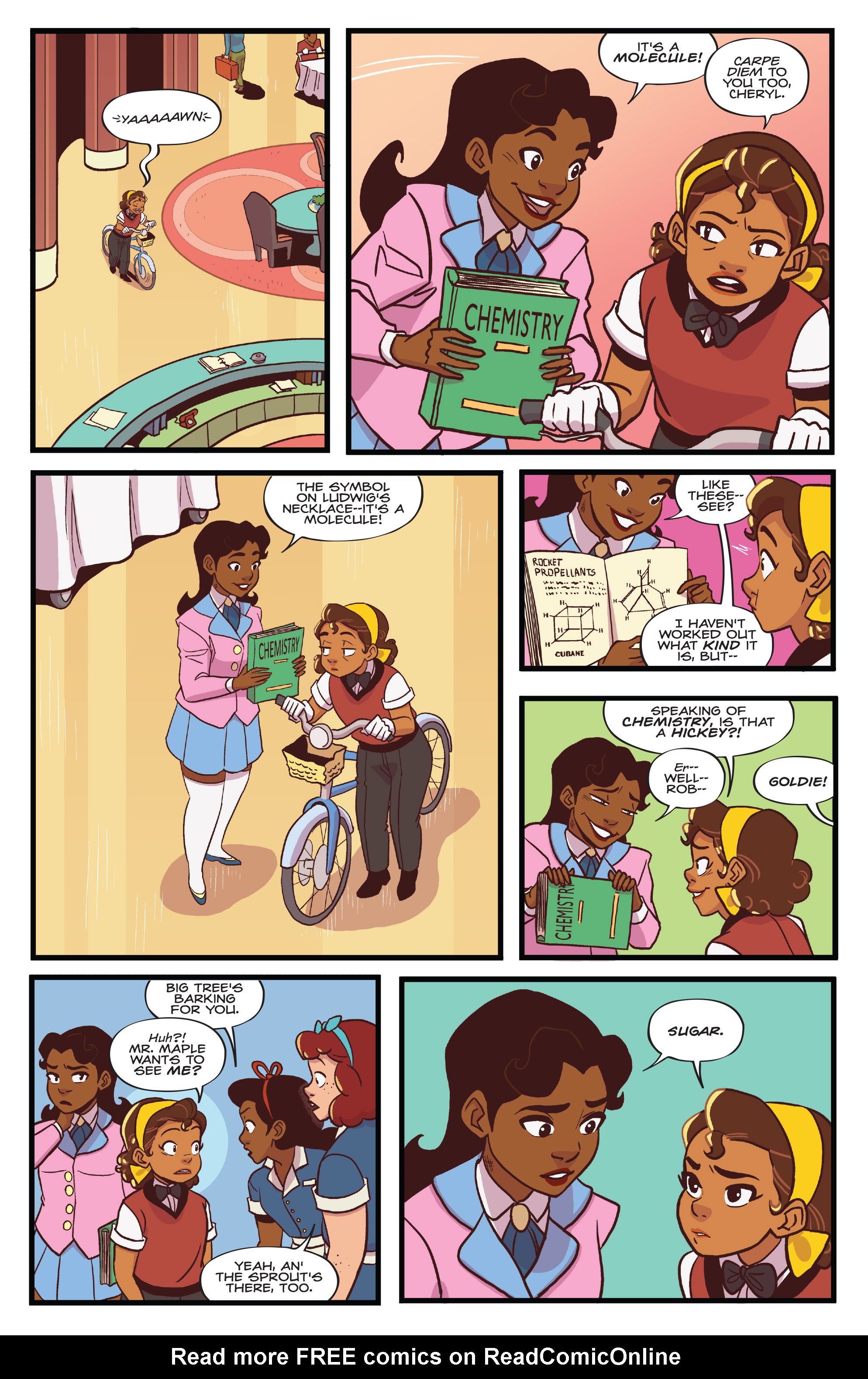 Read online Goldie Vance comic -  Issue #3 - 4