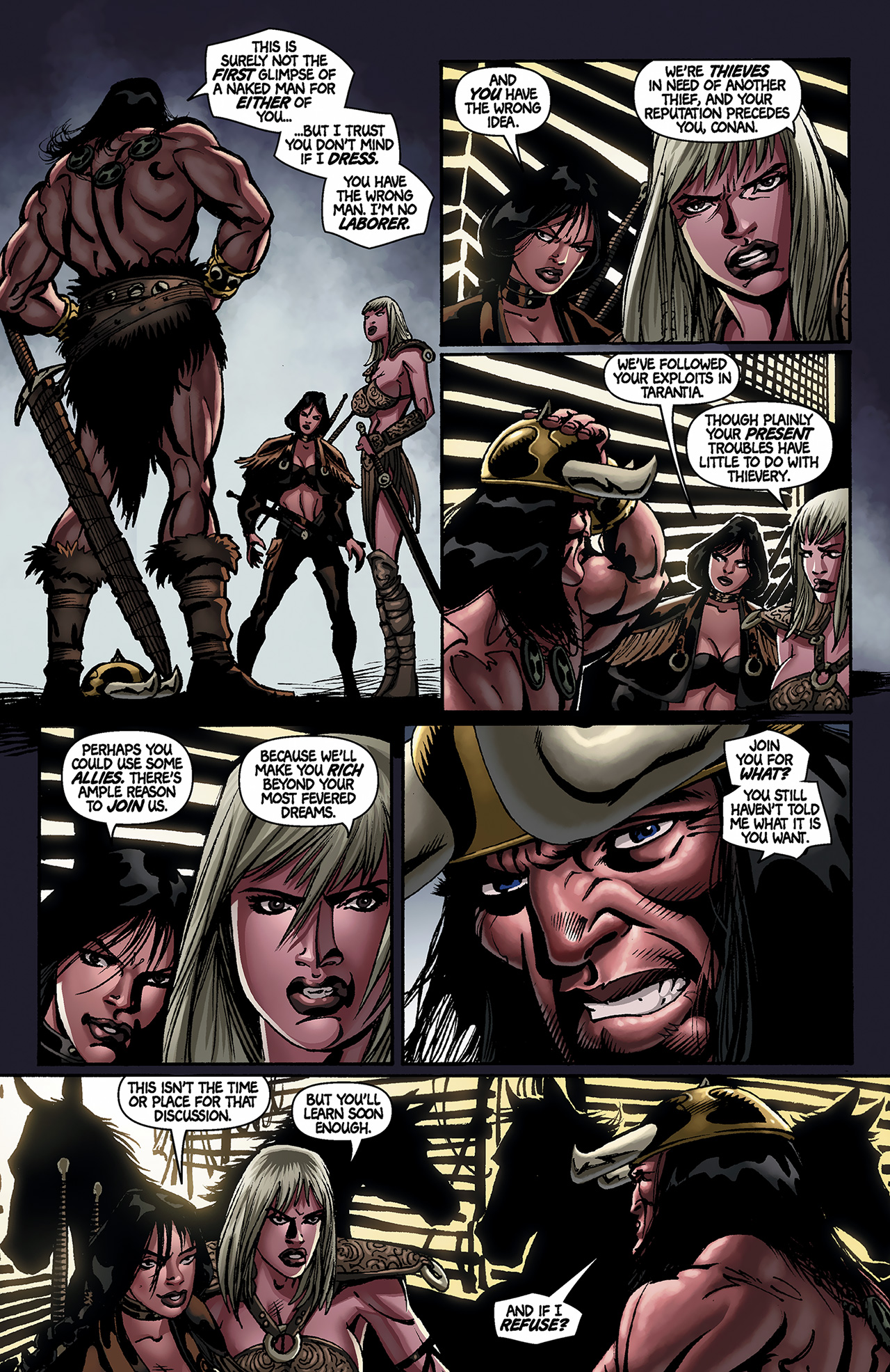 Read online Conan: Island of No Return comic -  Issue #1 - 10