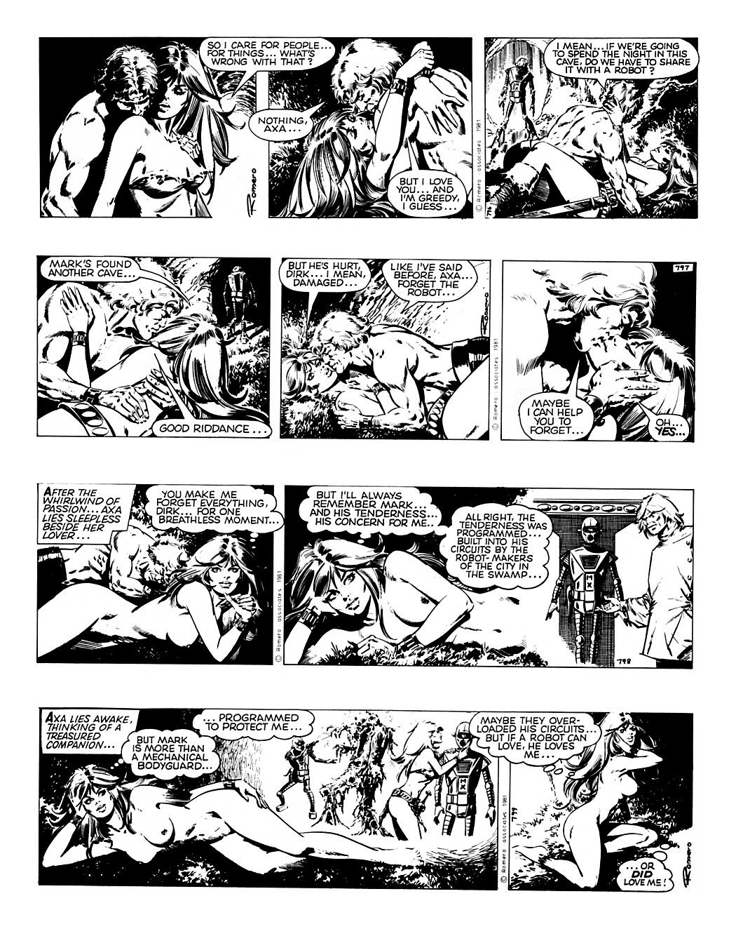 Read online Axa comic -  Issue #4 - 25
