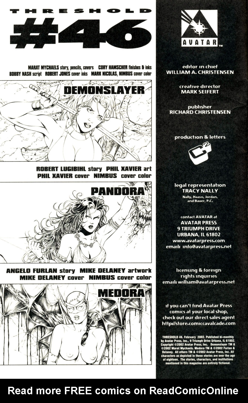 Read online Threshold (1998) comic -  Issue #46 - 2