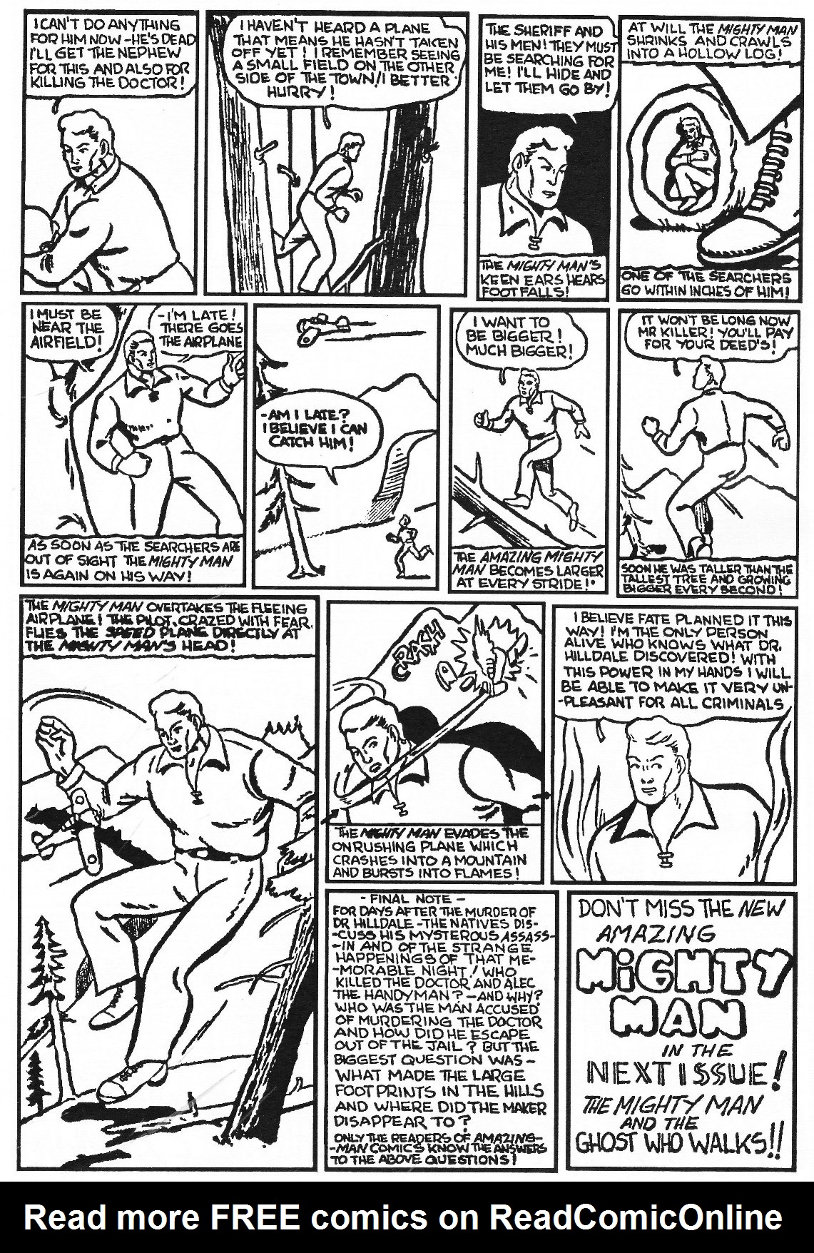 Read online Men of Mystery Comics comic -  Issue #83 - 98