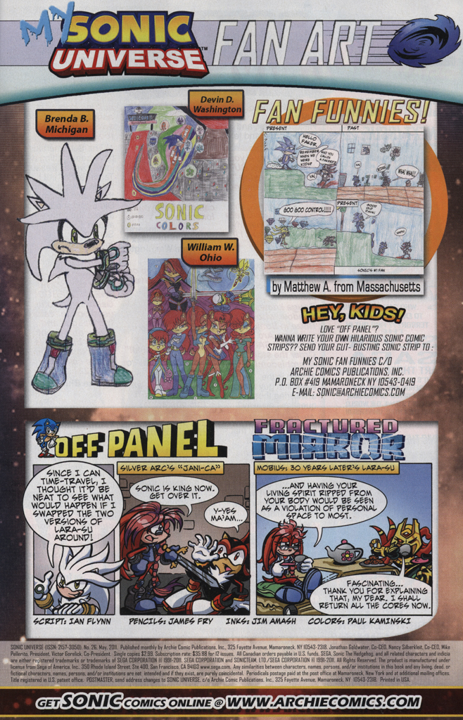 Read online Sonic Universe comic -  Issue #26 - 33