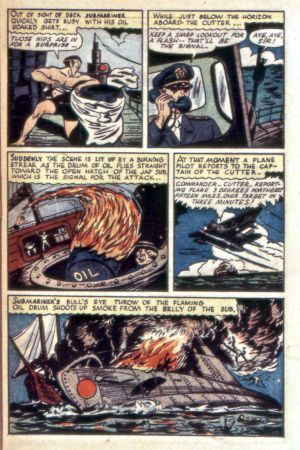 Read online The Human Torch (1940) comic -  Issue #16 - 47