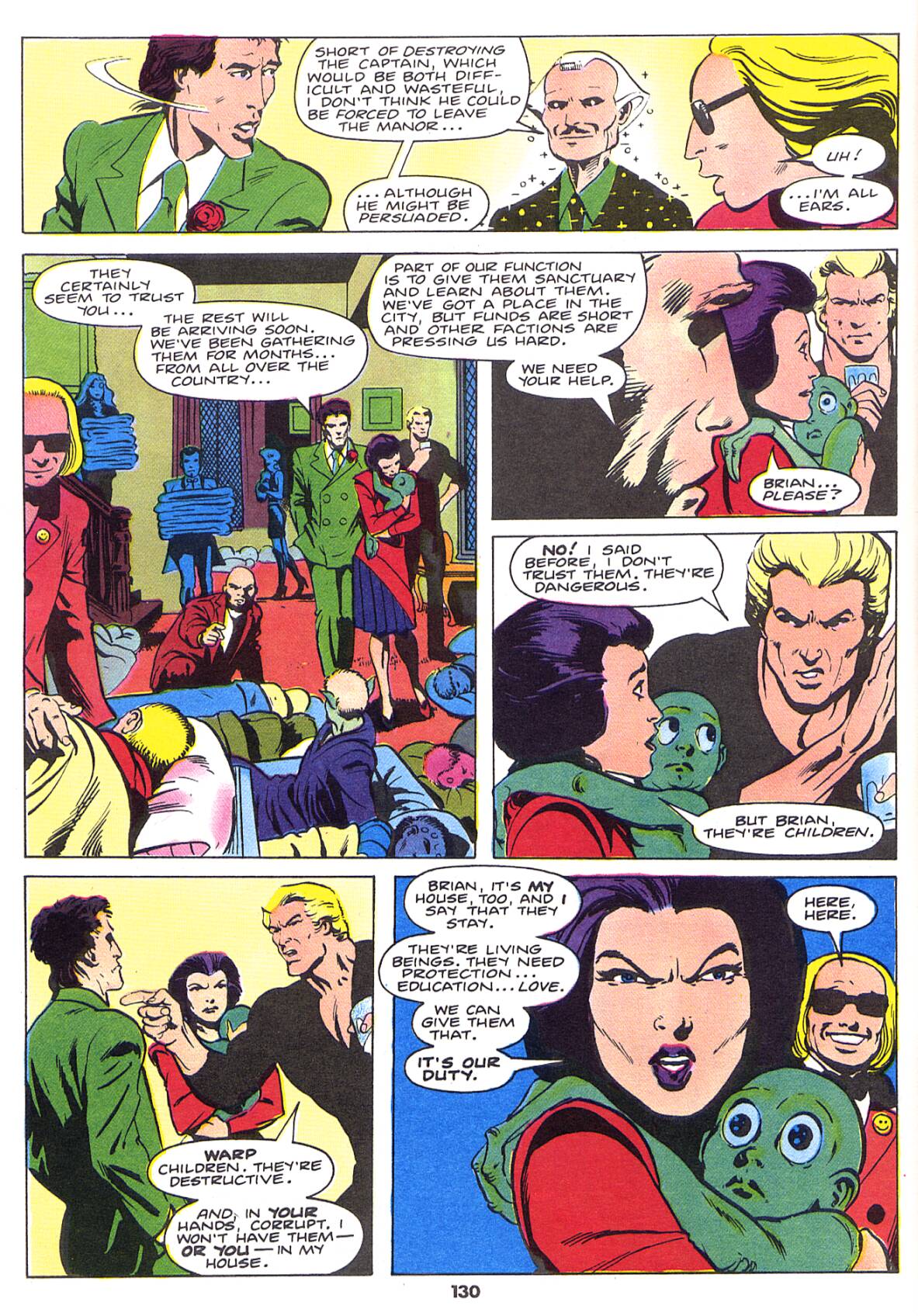 Read online Captain Britain (1988) comic -  Issue # TPB - 130
