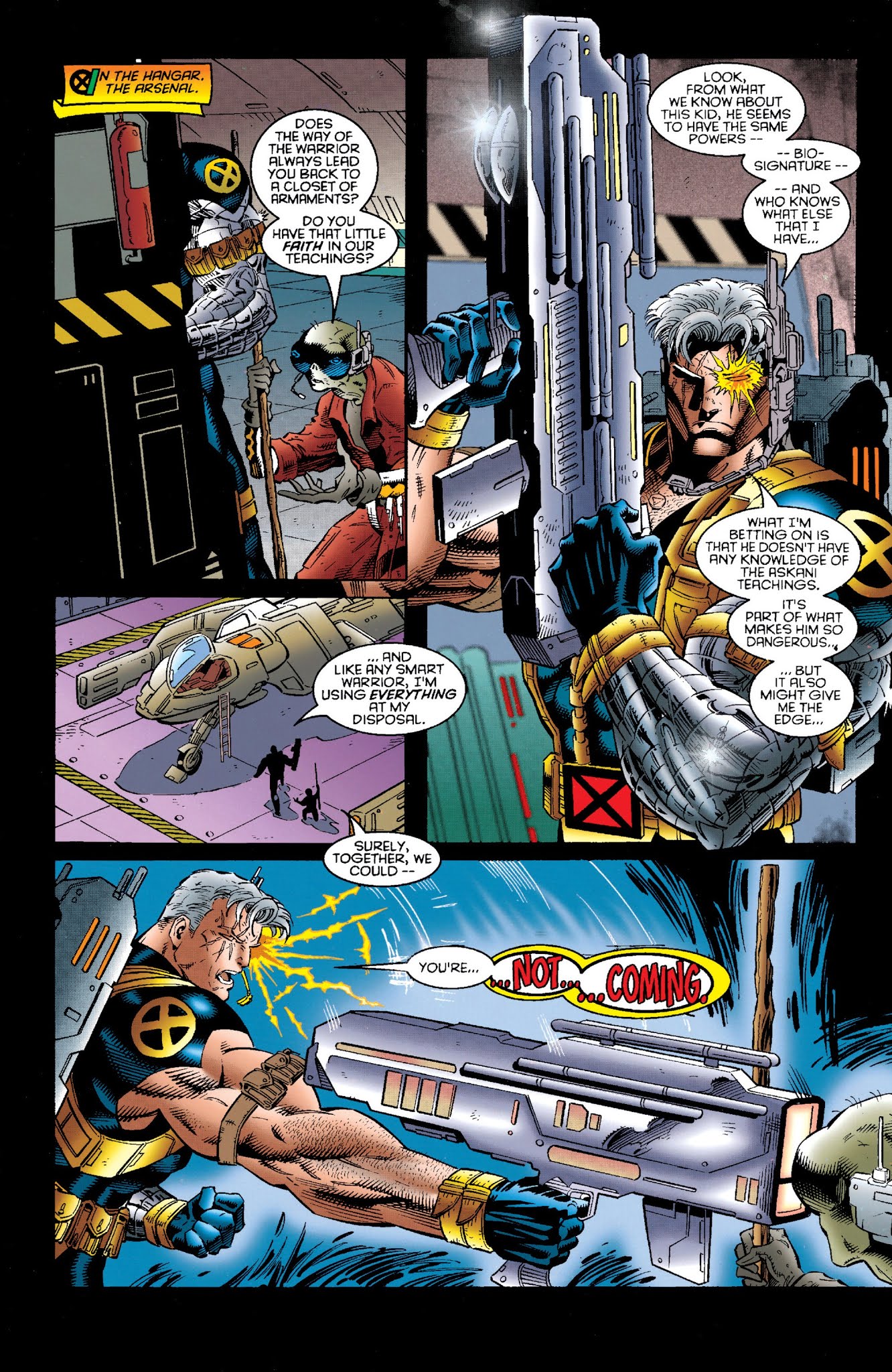Read online Cable & X-Force: Onslaught Rising comic -  Issue # TPB - 149