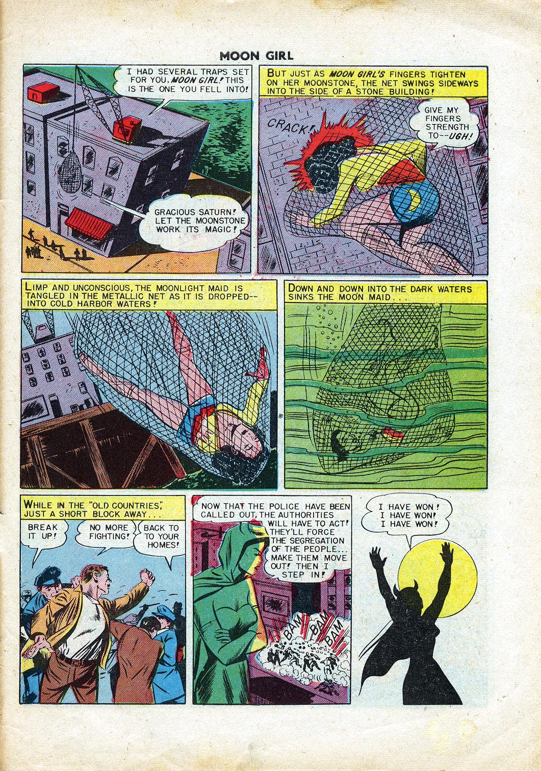Read online Moon Girl (1947) comic -  Issue #4 - 31